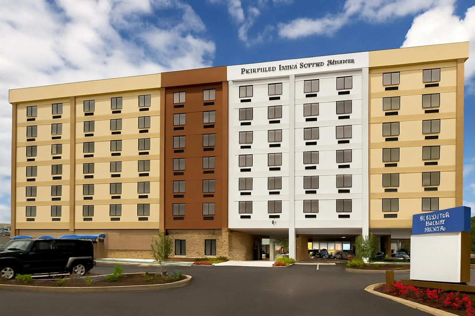 Property building in Fairfield Inn & Suites by Marriott Alexandria West/Mark Center