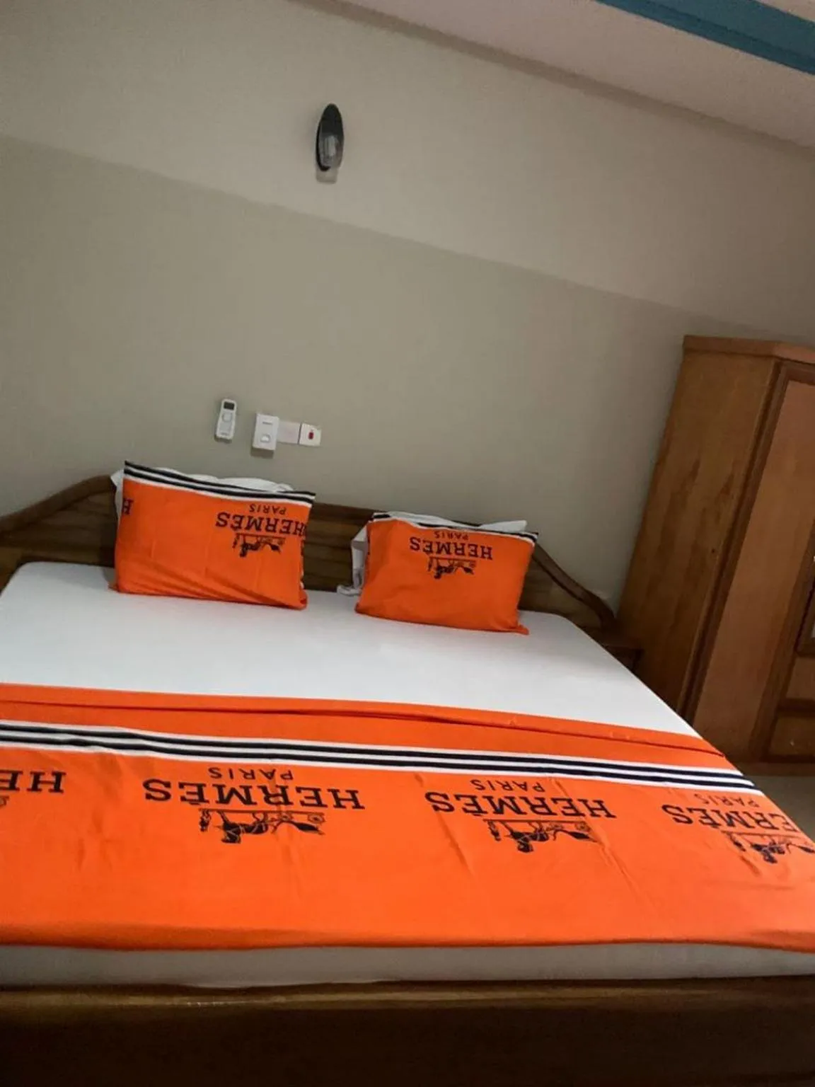 Bed in SWATSON HOTEL