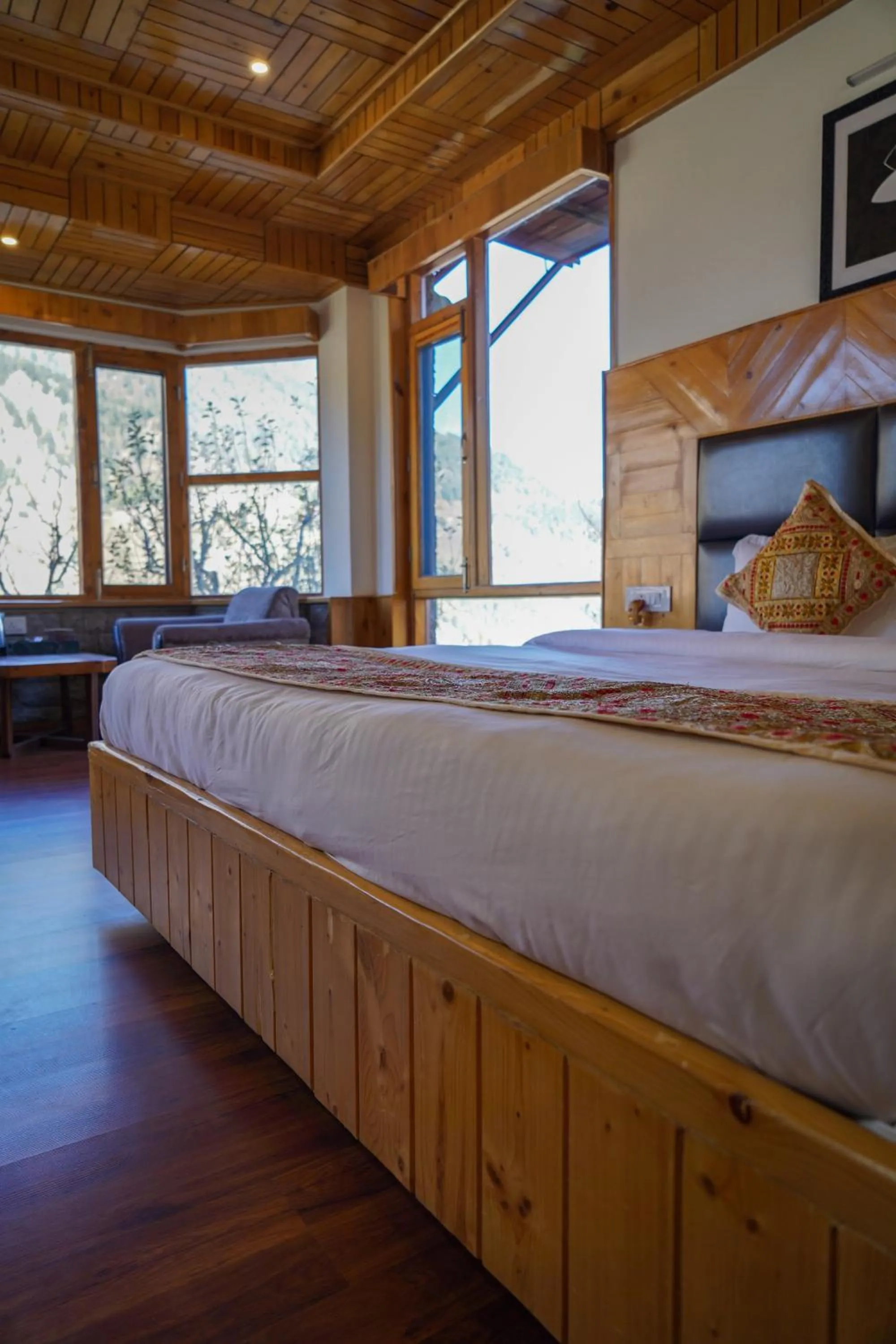 Bedroom, Bed in Amarys Boutique Stays Manali