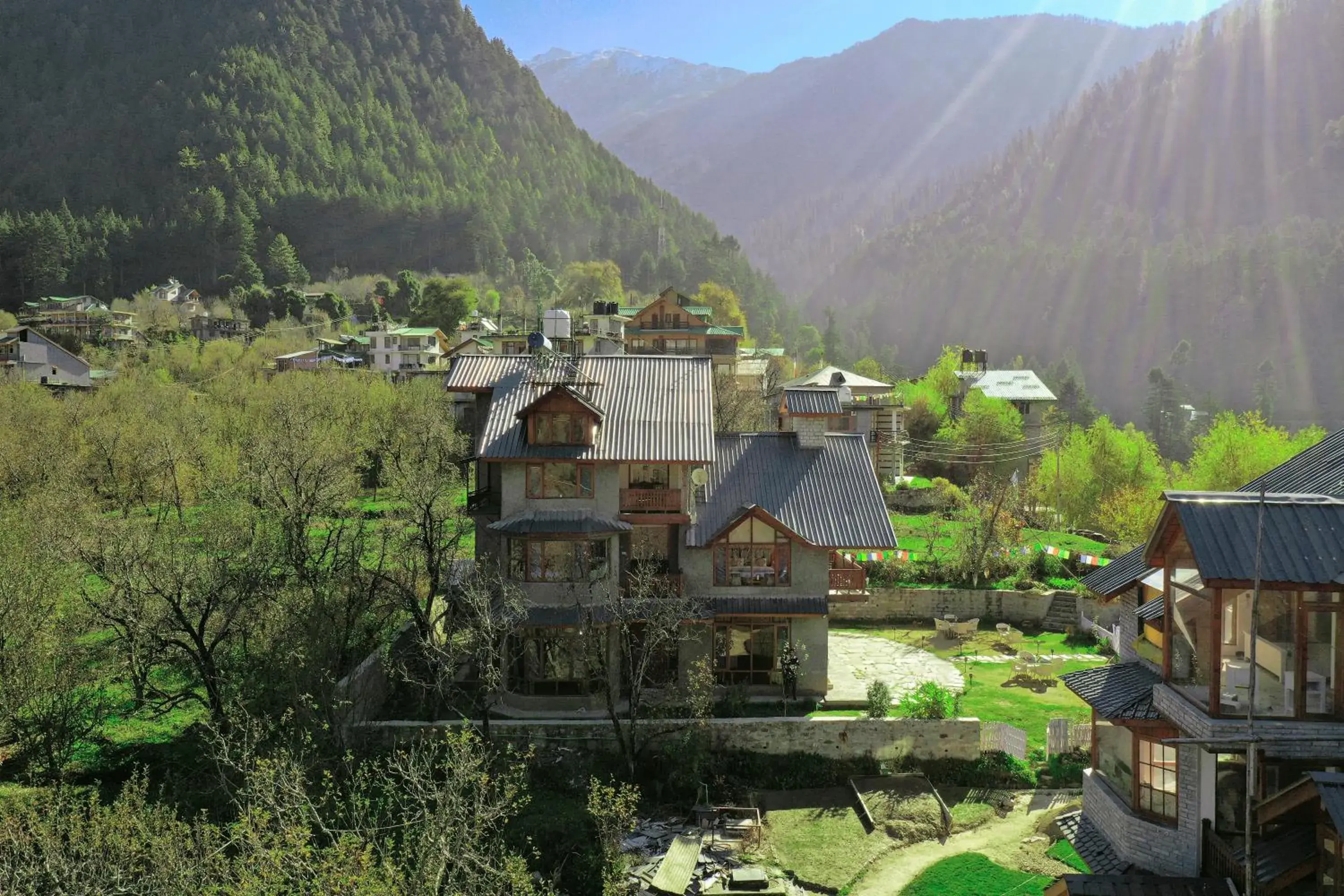 Property building in Amarys Boutique Stays Manali Property building in Amarys Boutique Stays Manali