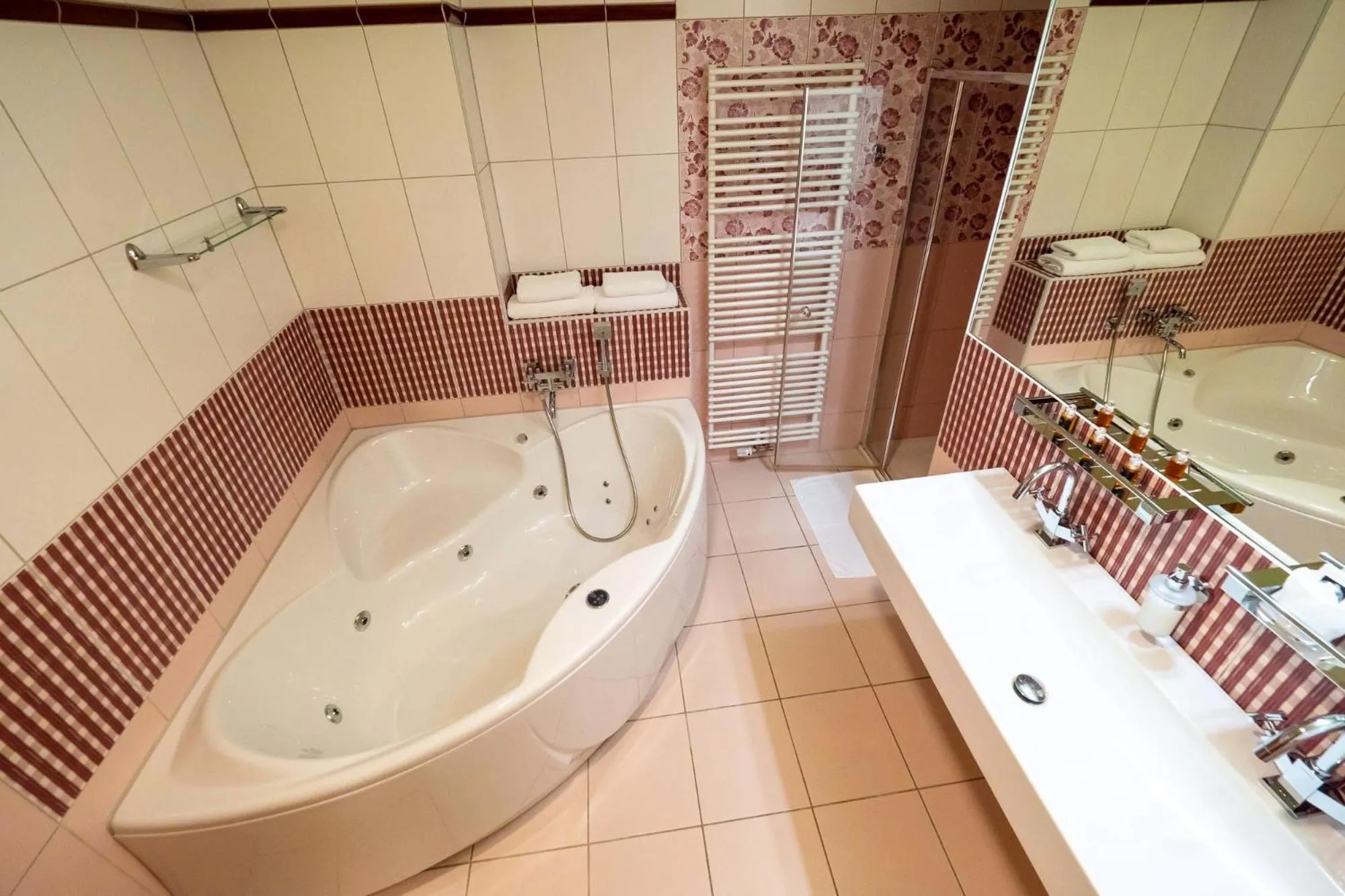 Bathroom in Jan Maria Hotel