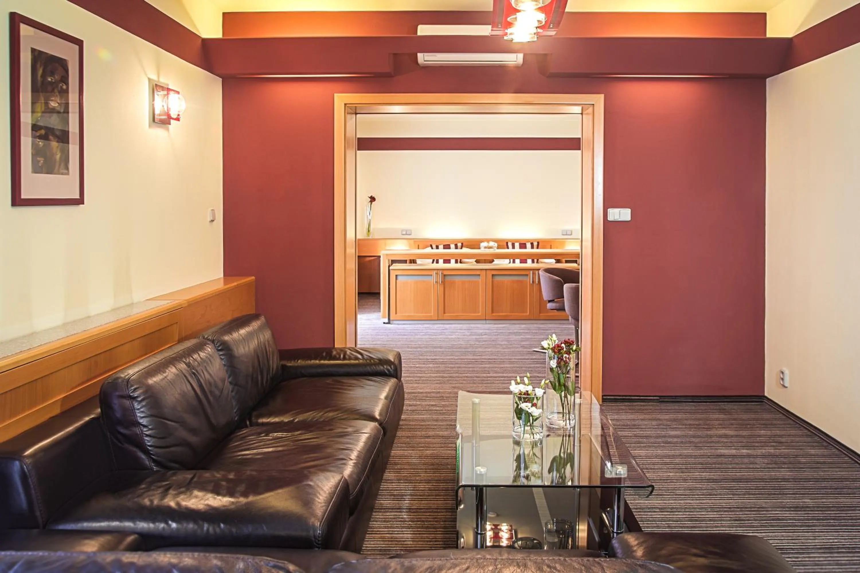 Living room in Jan Maria Hotel