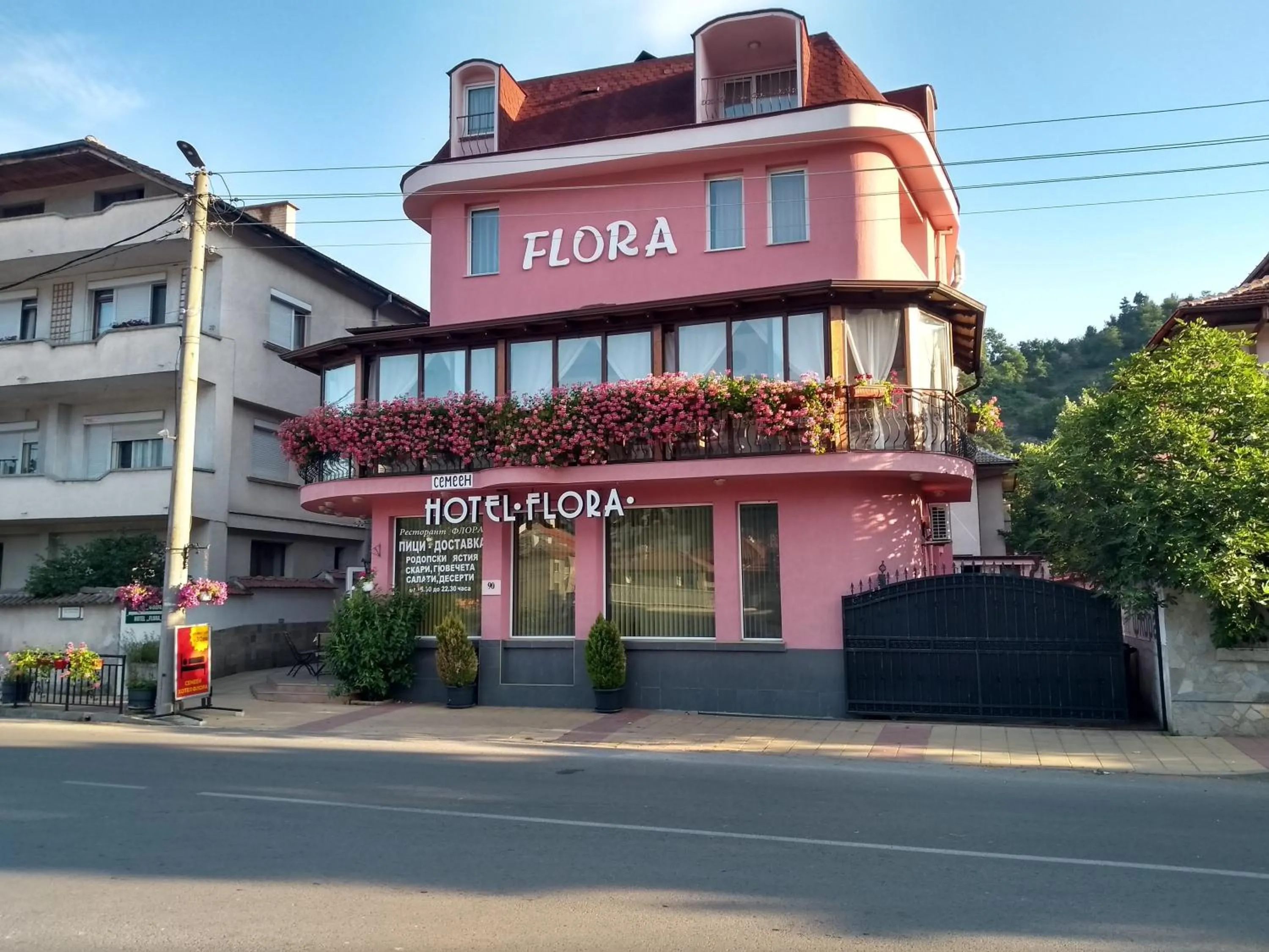 Property building in Family Hotel Flora