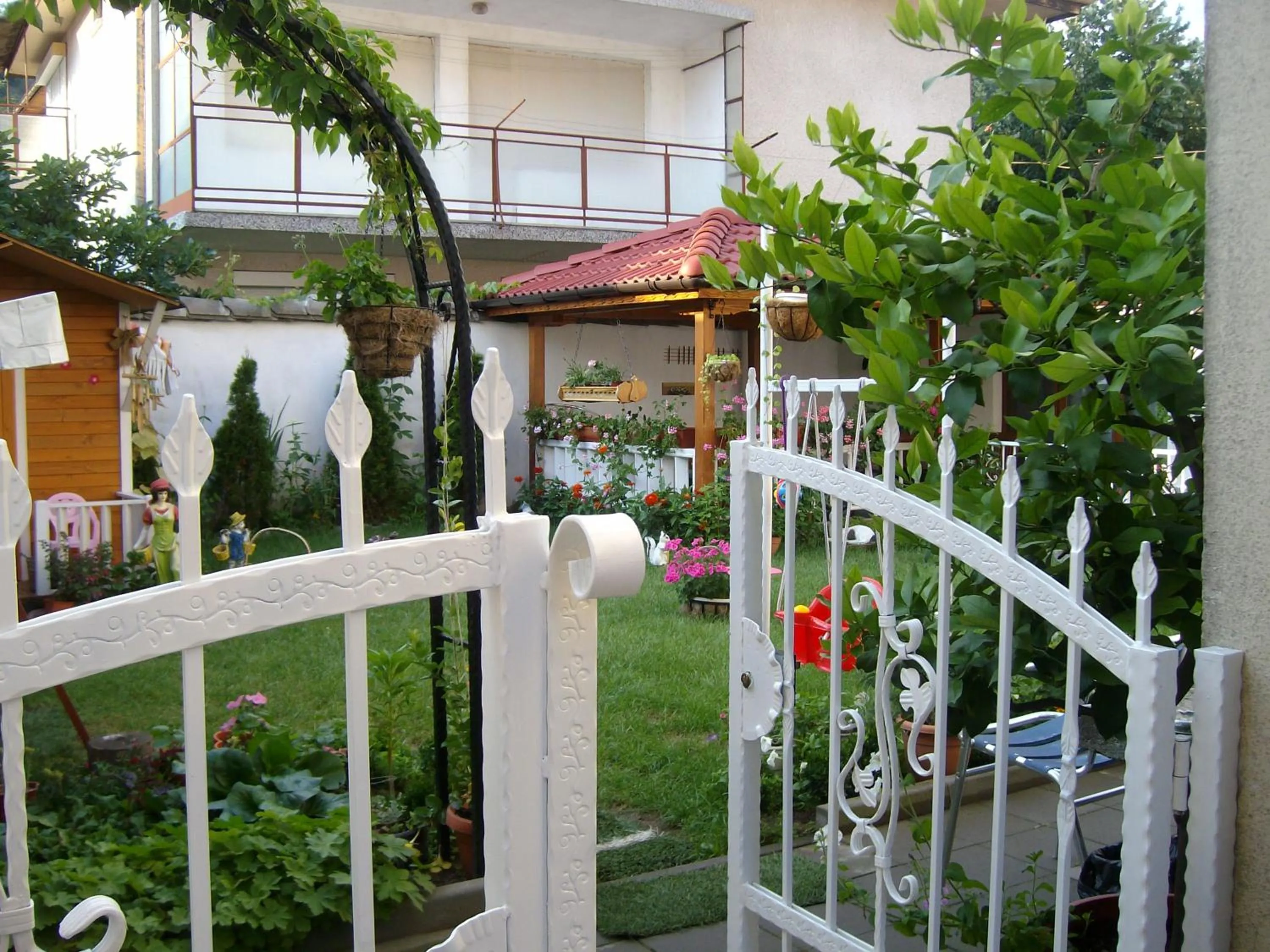 Children play ground in Family Hotel Flora