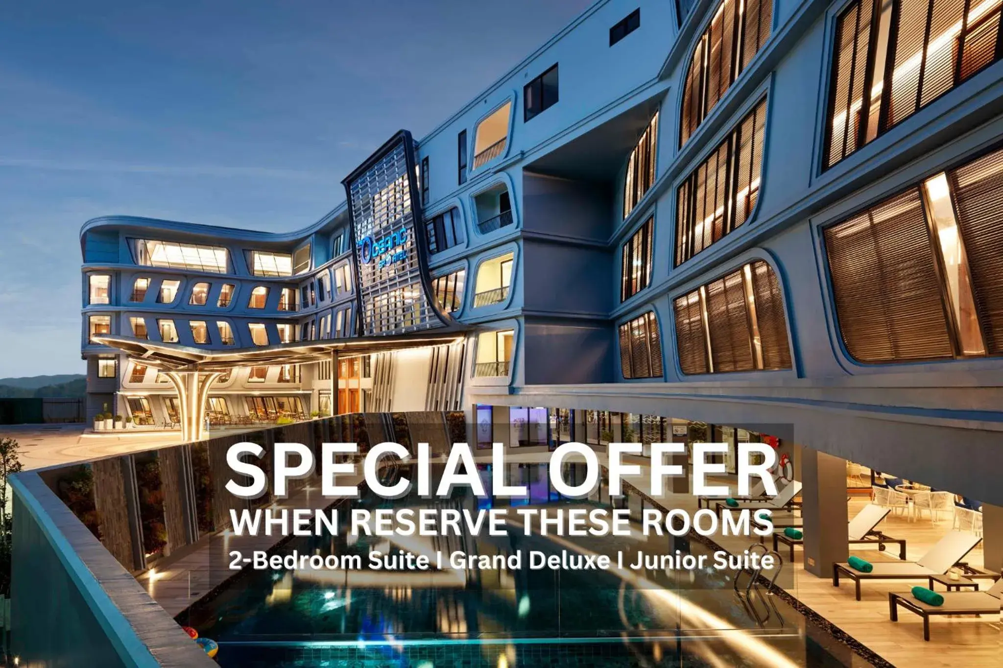 Property building in The Oceanic Sportel Phuket - SHA Extra Plus Property building in The Oceanic Sportel Phuket - SHA Extra Plus