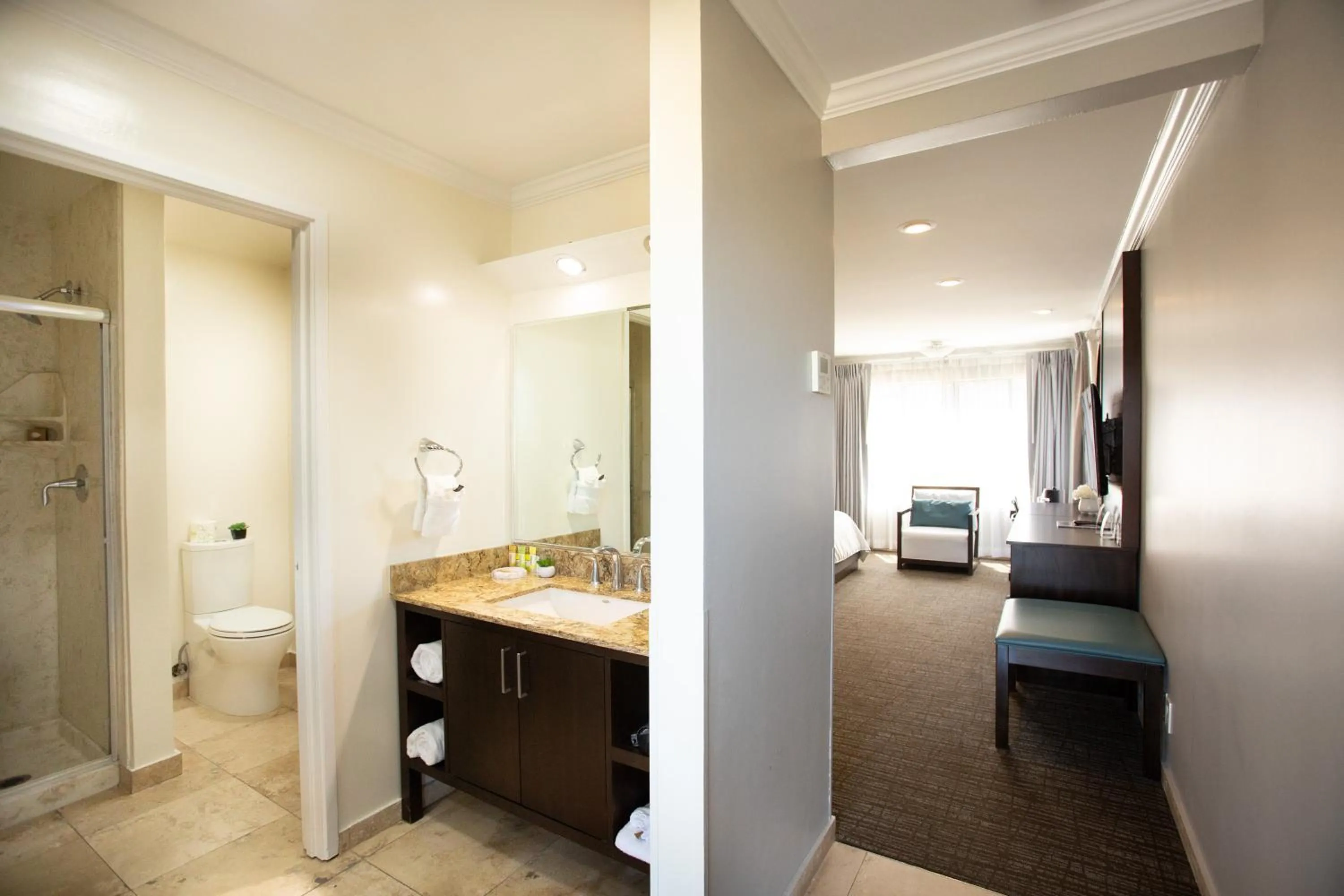 Bathroom in Munras Inn