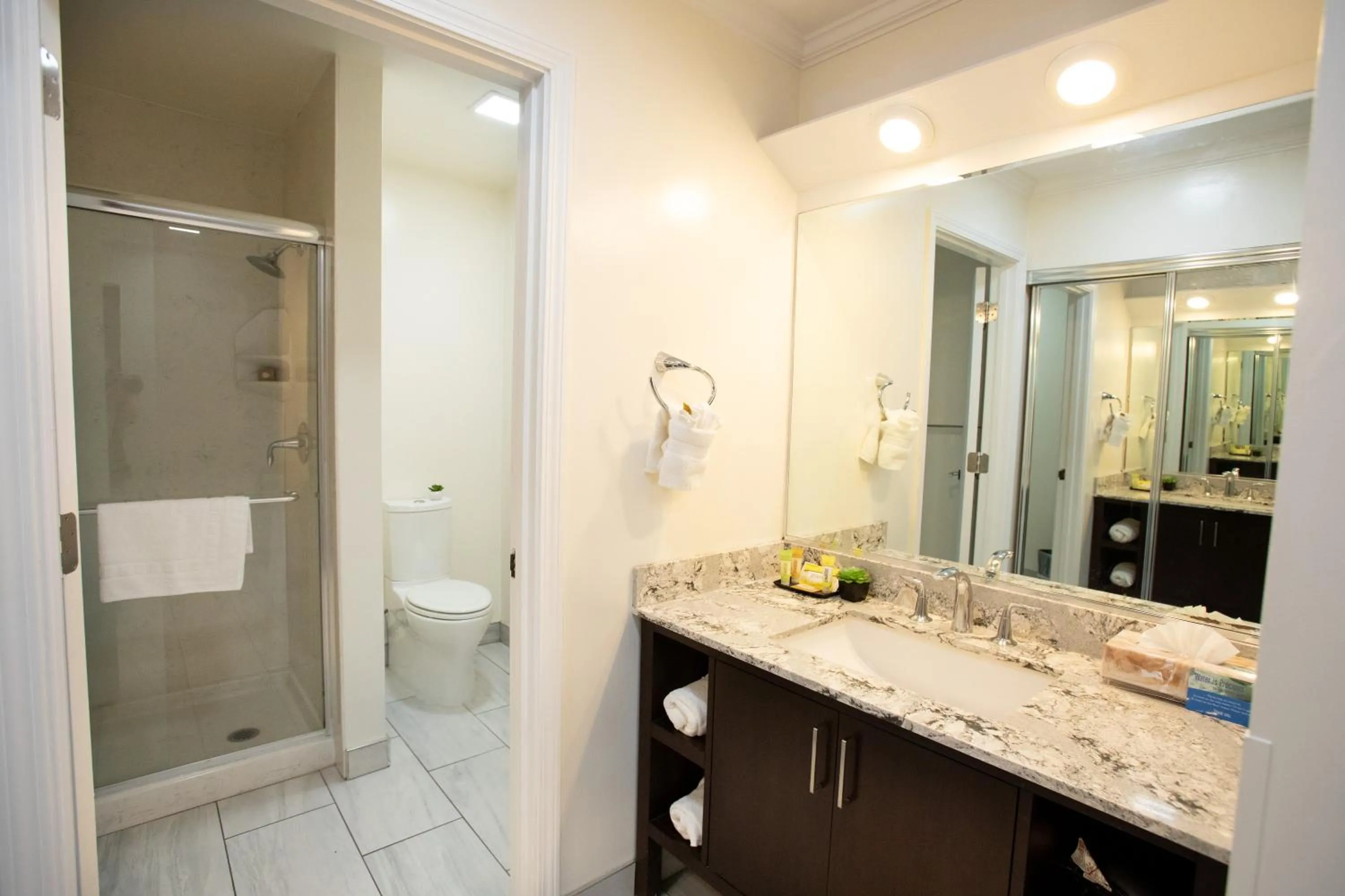 Bathroom in Munras Inn