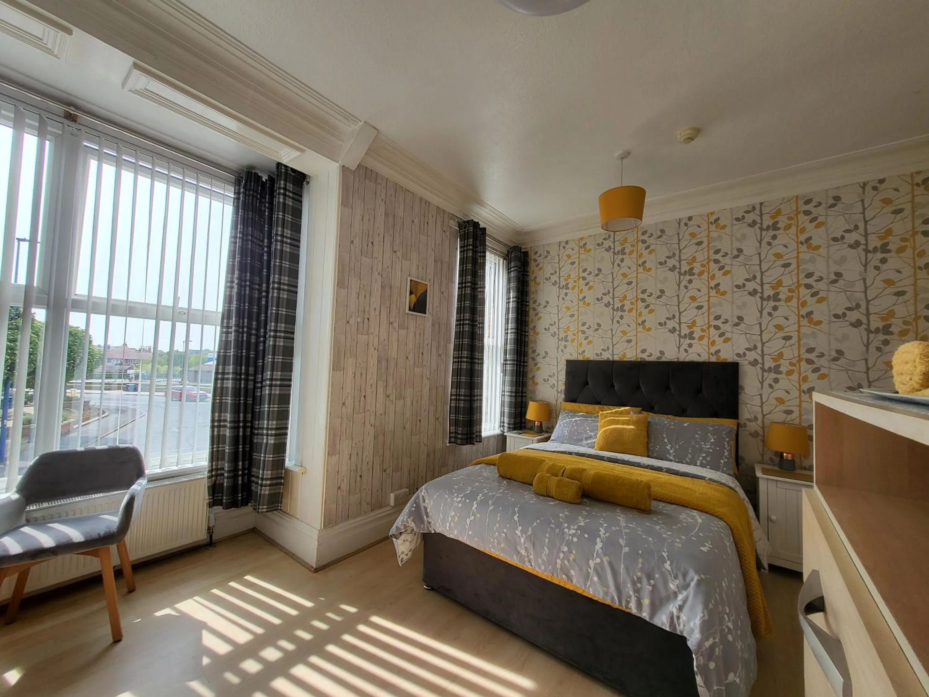 Bed in Daffodil Guest House