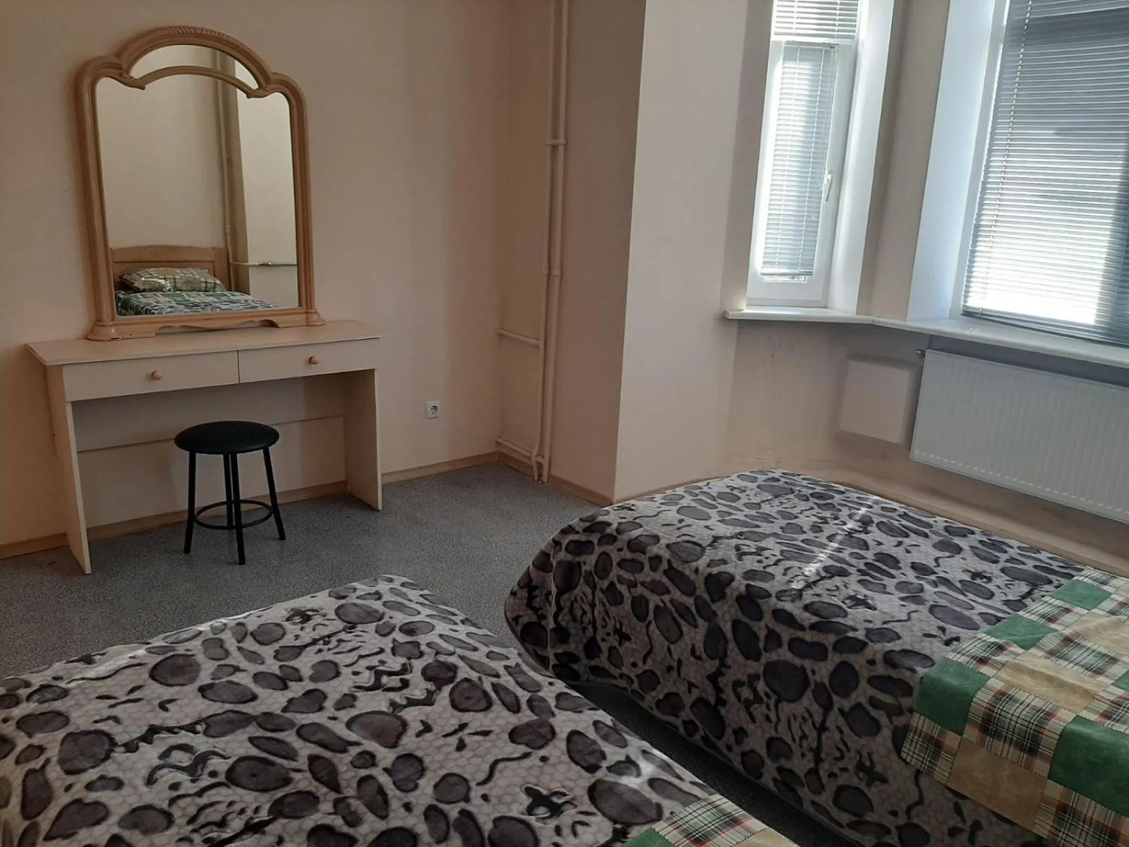 Bed in Apart-Hotel Parasolka