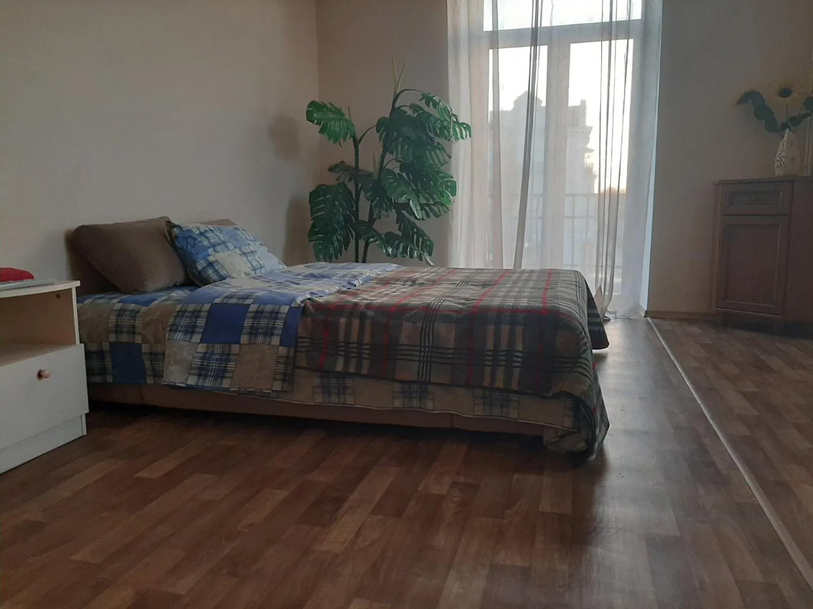 Bed in Apart-Hotel Parasolka