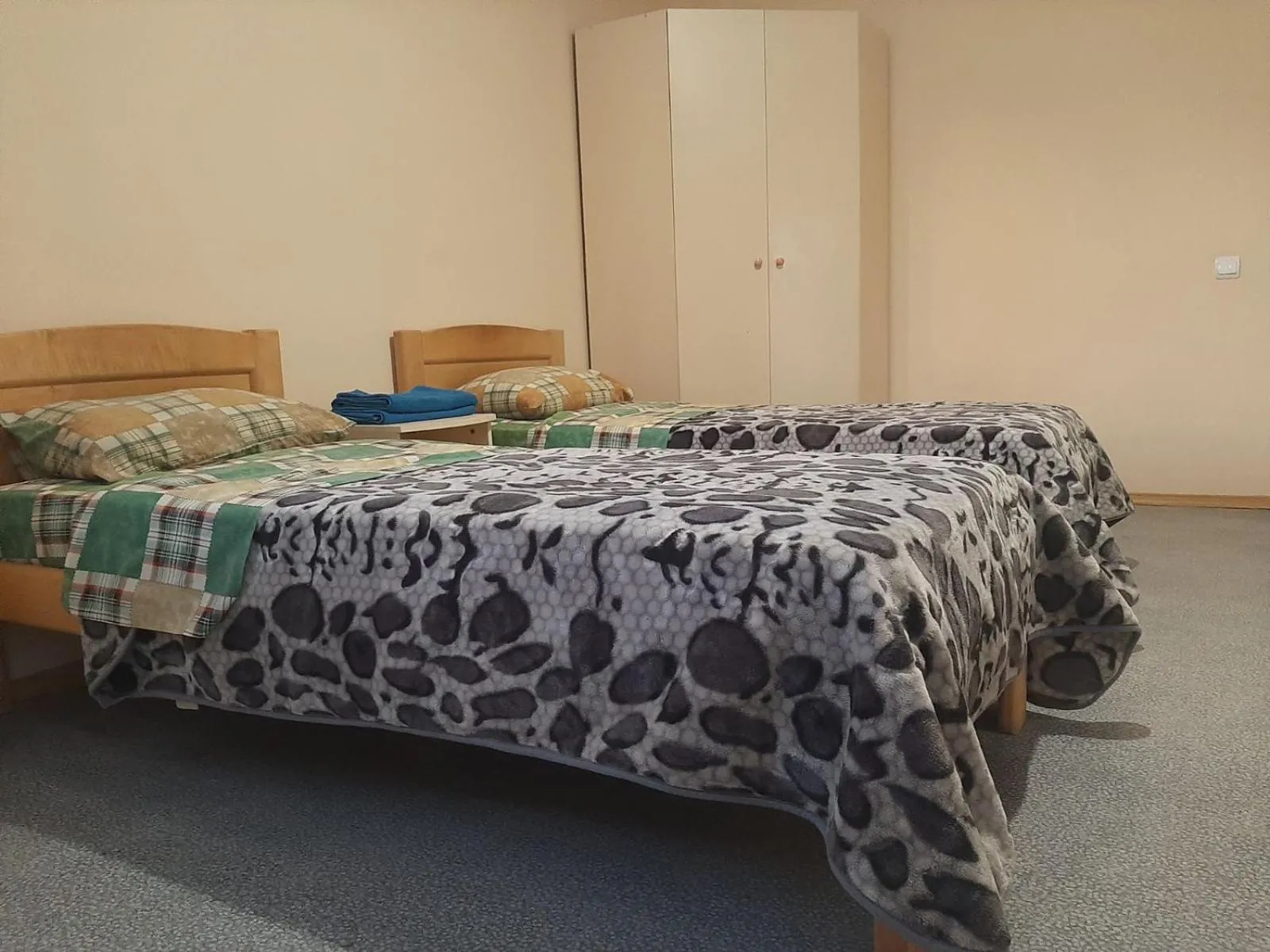 Bed in Apart-Hotel Parasolka