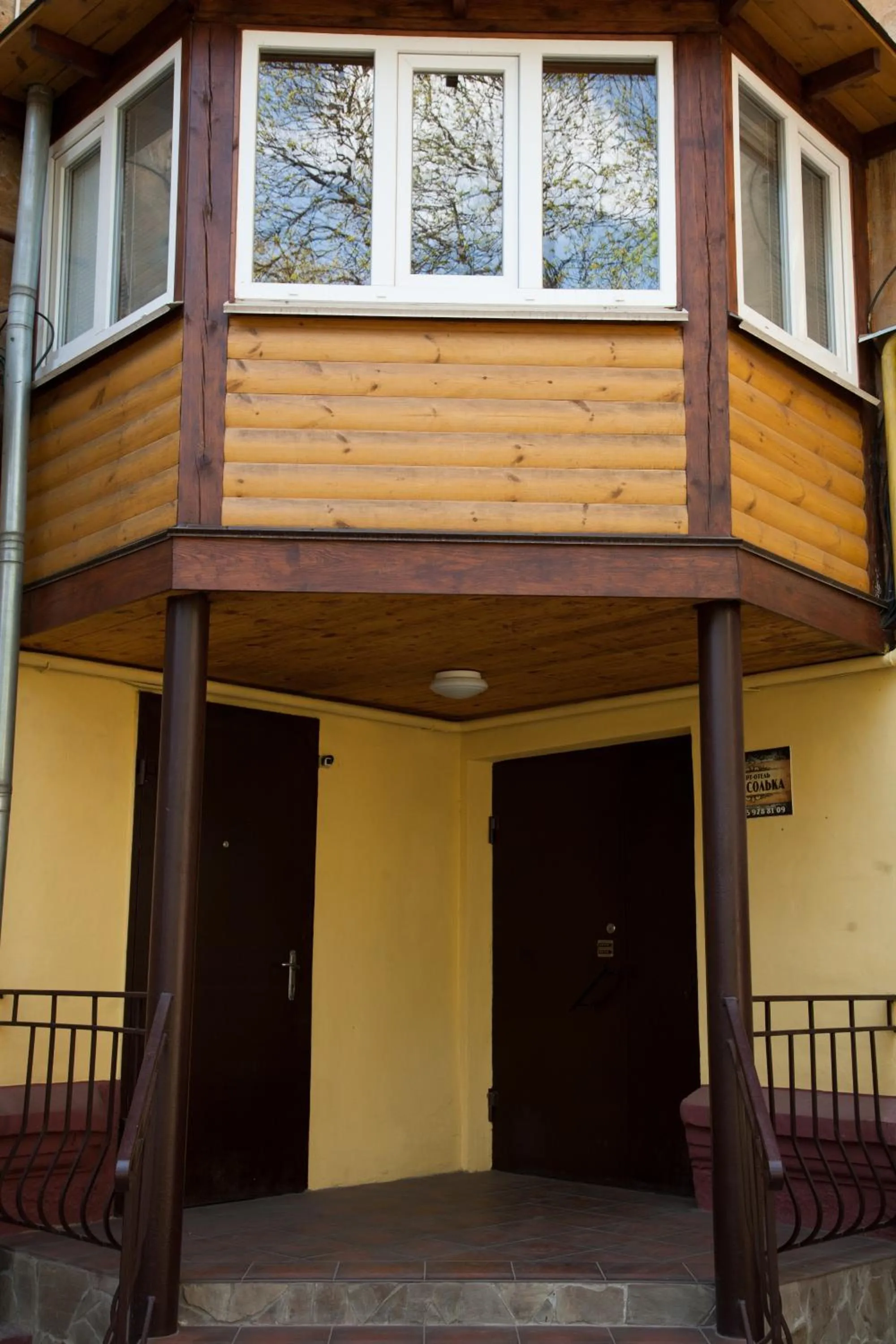 Facade/entrance in Apart-Hotel Parasolka