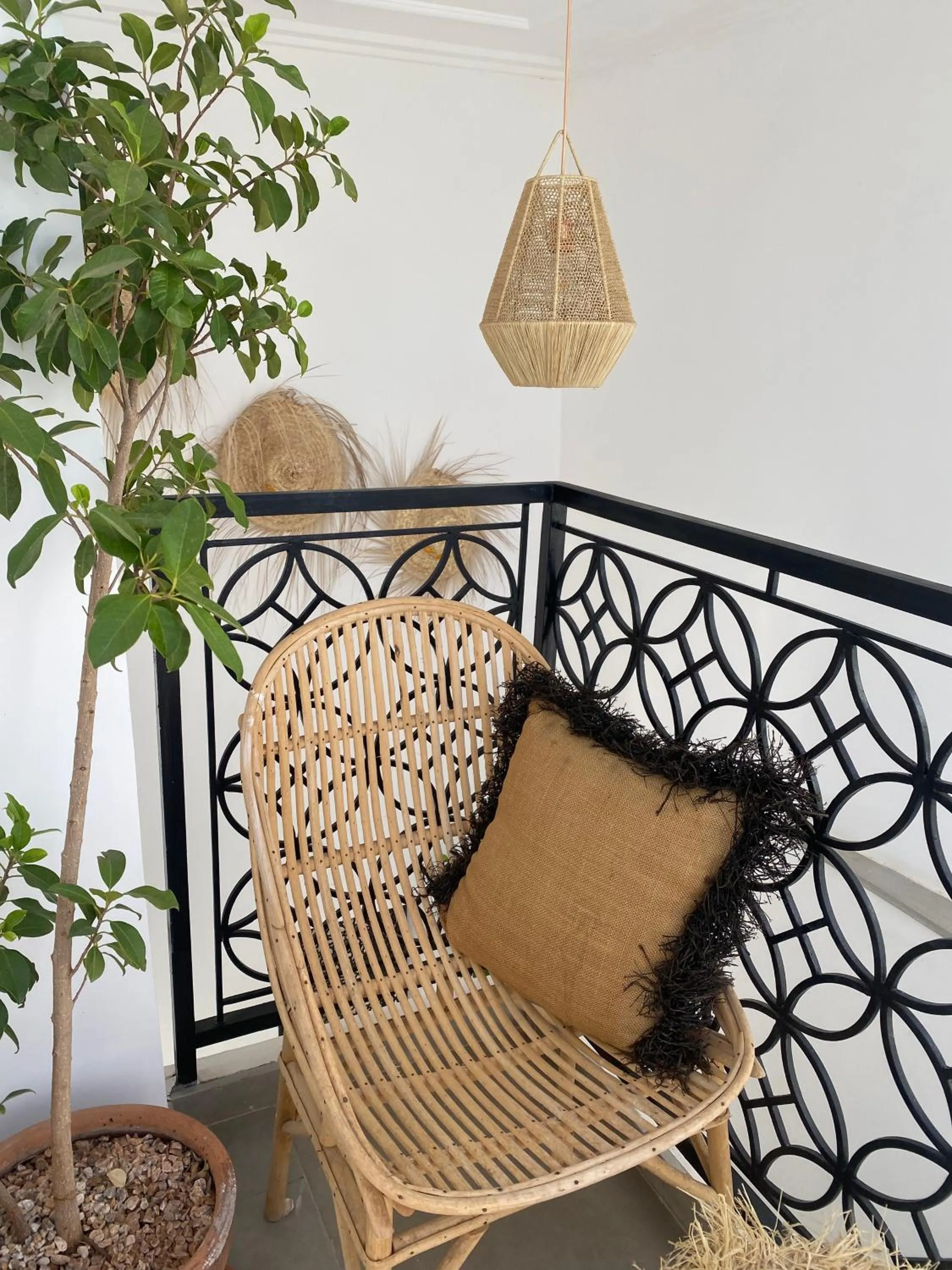 Living room in Riad Olika