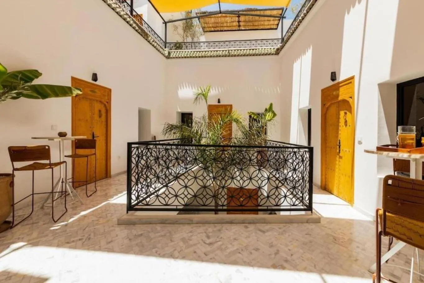 Patio in Riad Olika