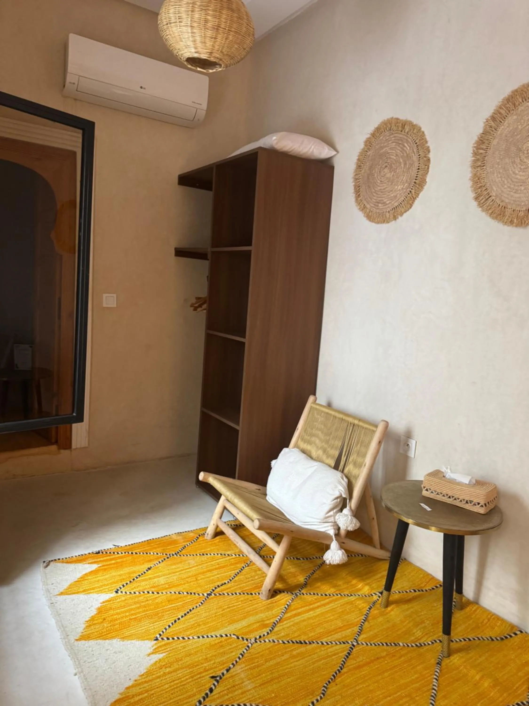 Bedroom in Riad Olika