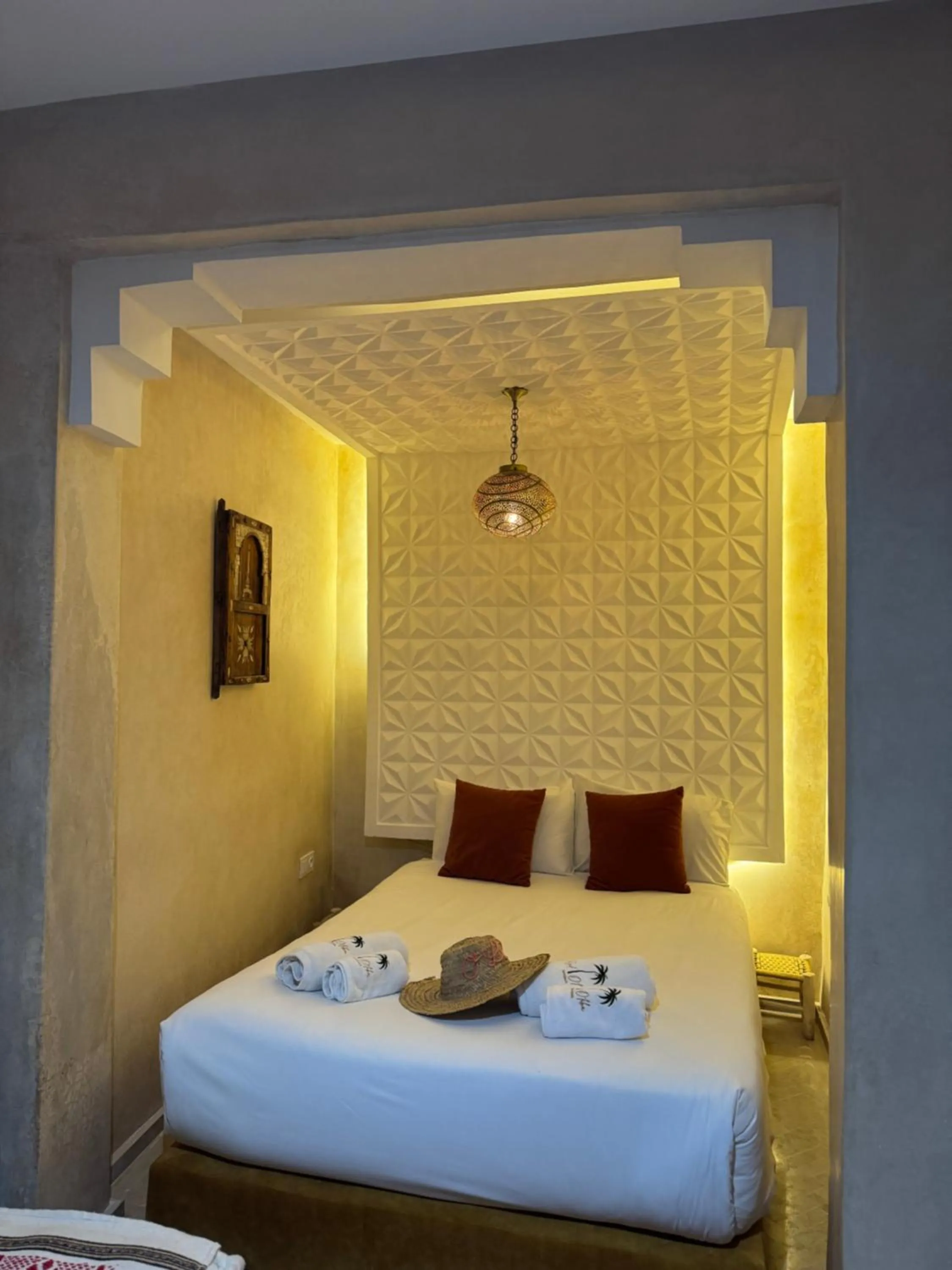 Bed in Riad Olika