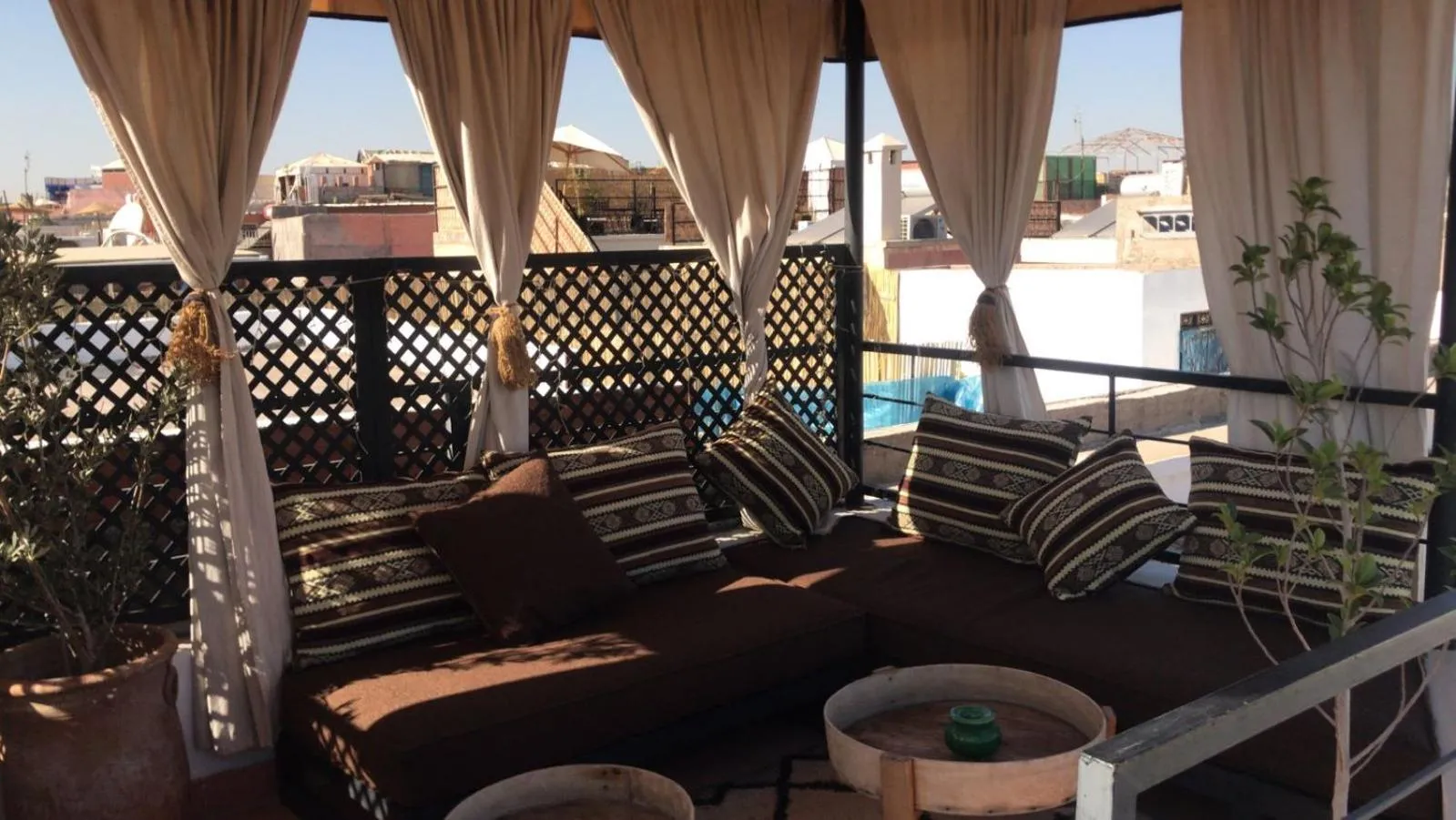Patio in Riad Olika