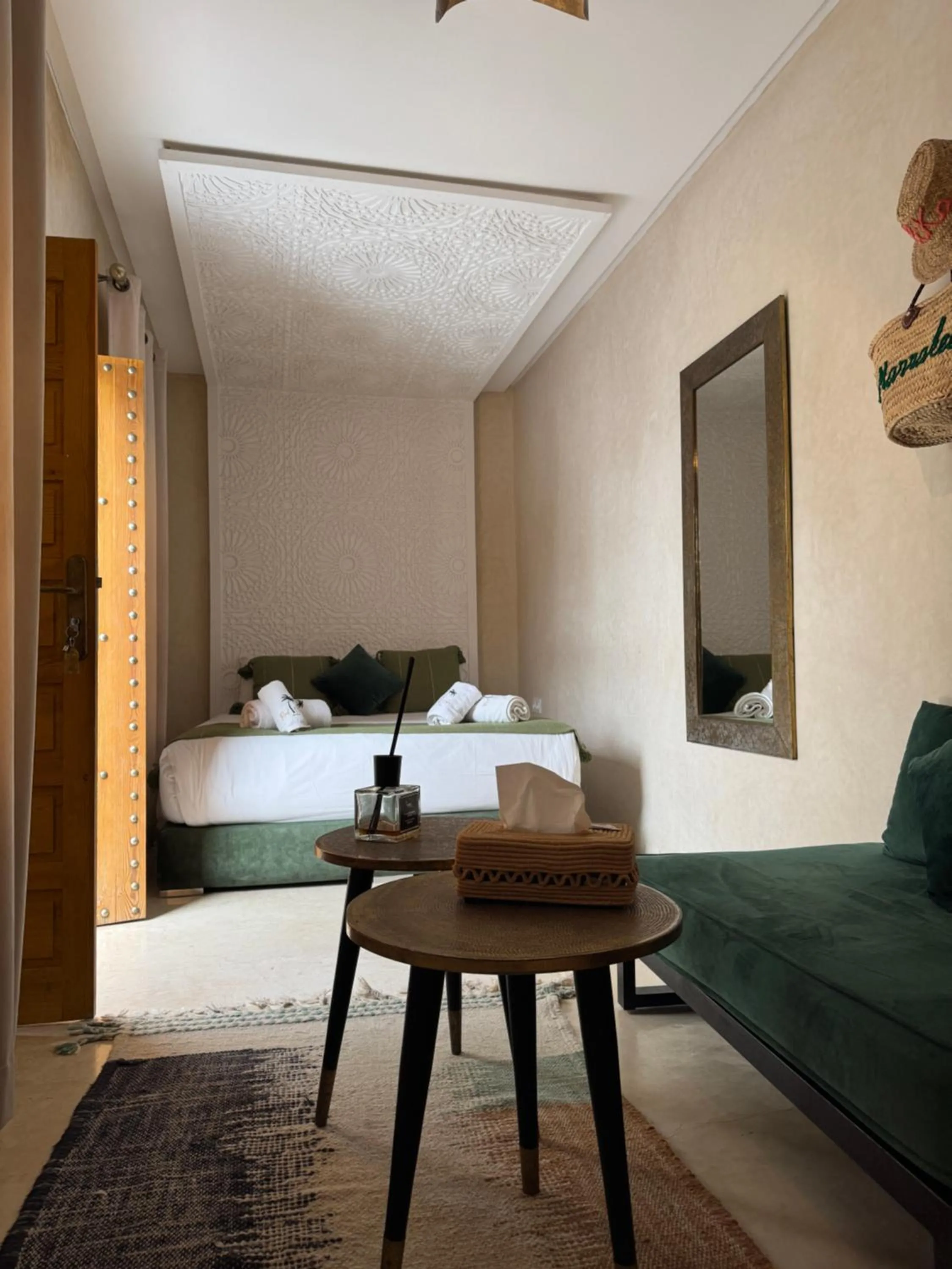 Bedroom, Bed in Riad Olika
