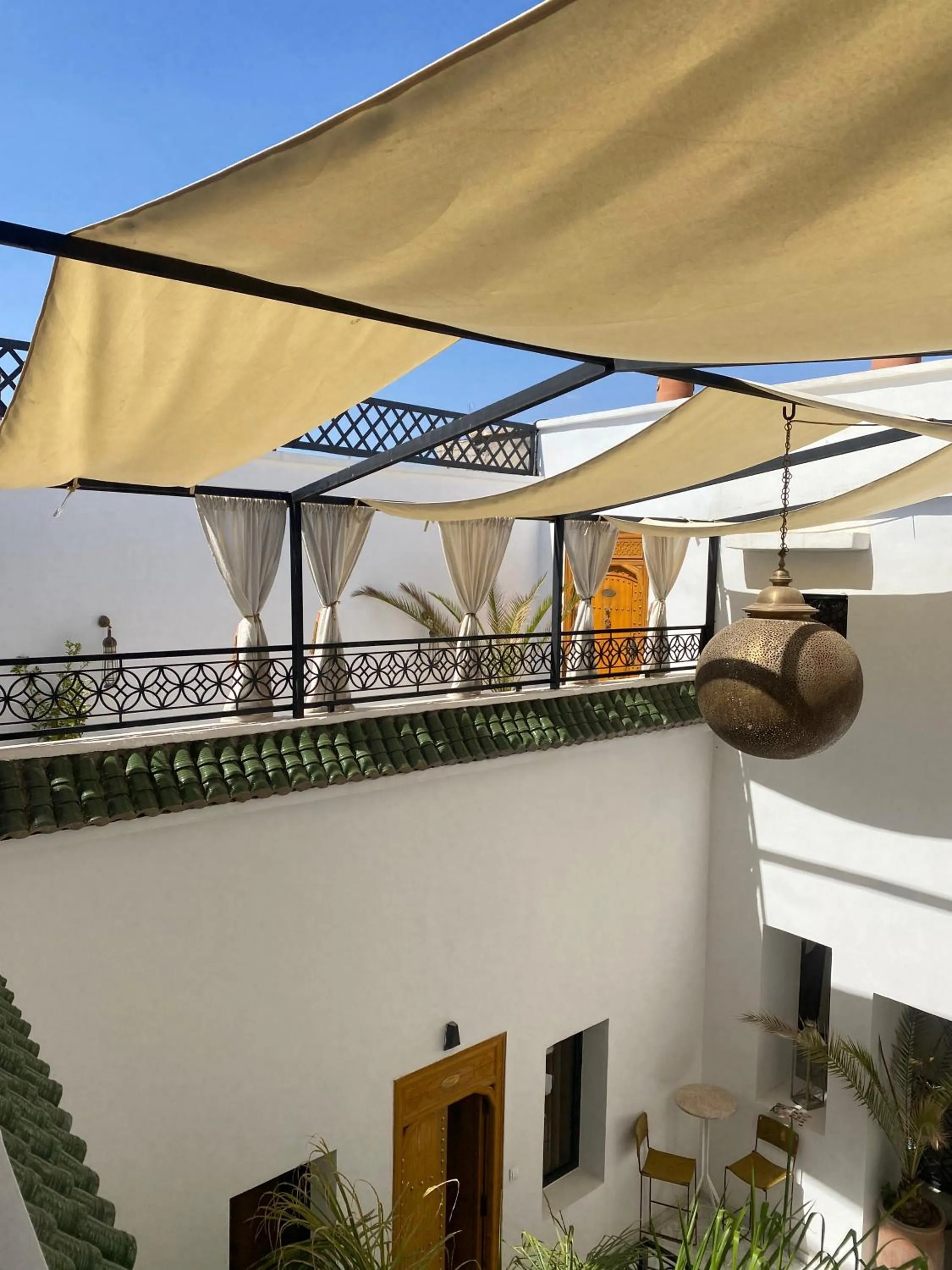 Patio in Riad Olika