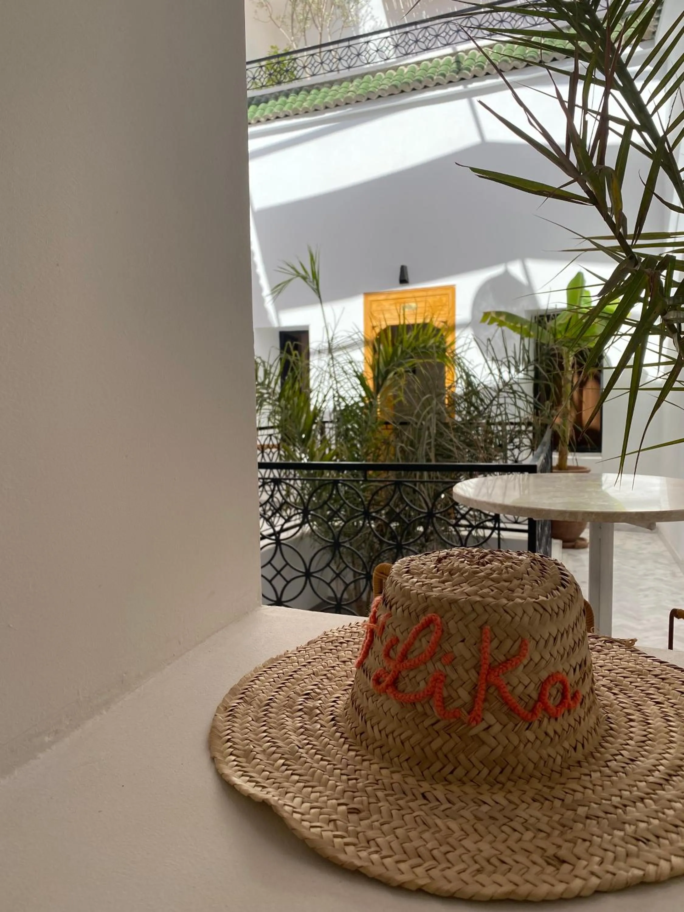 Balcony/Terrace in Riad Olika