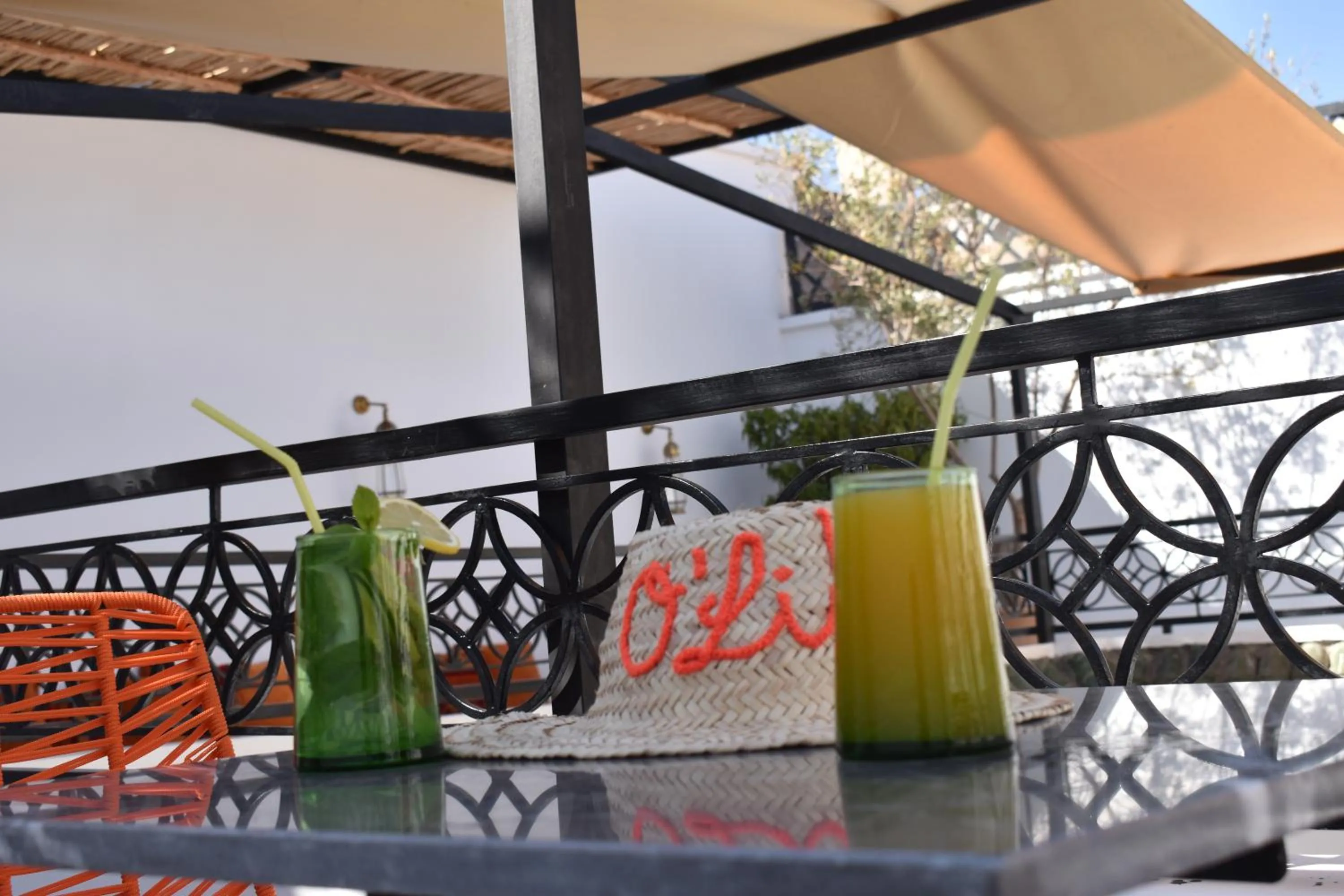 Balcony/Terrace in Riad Olika