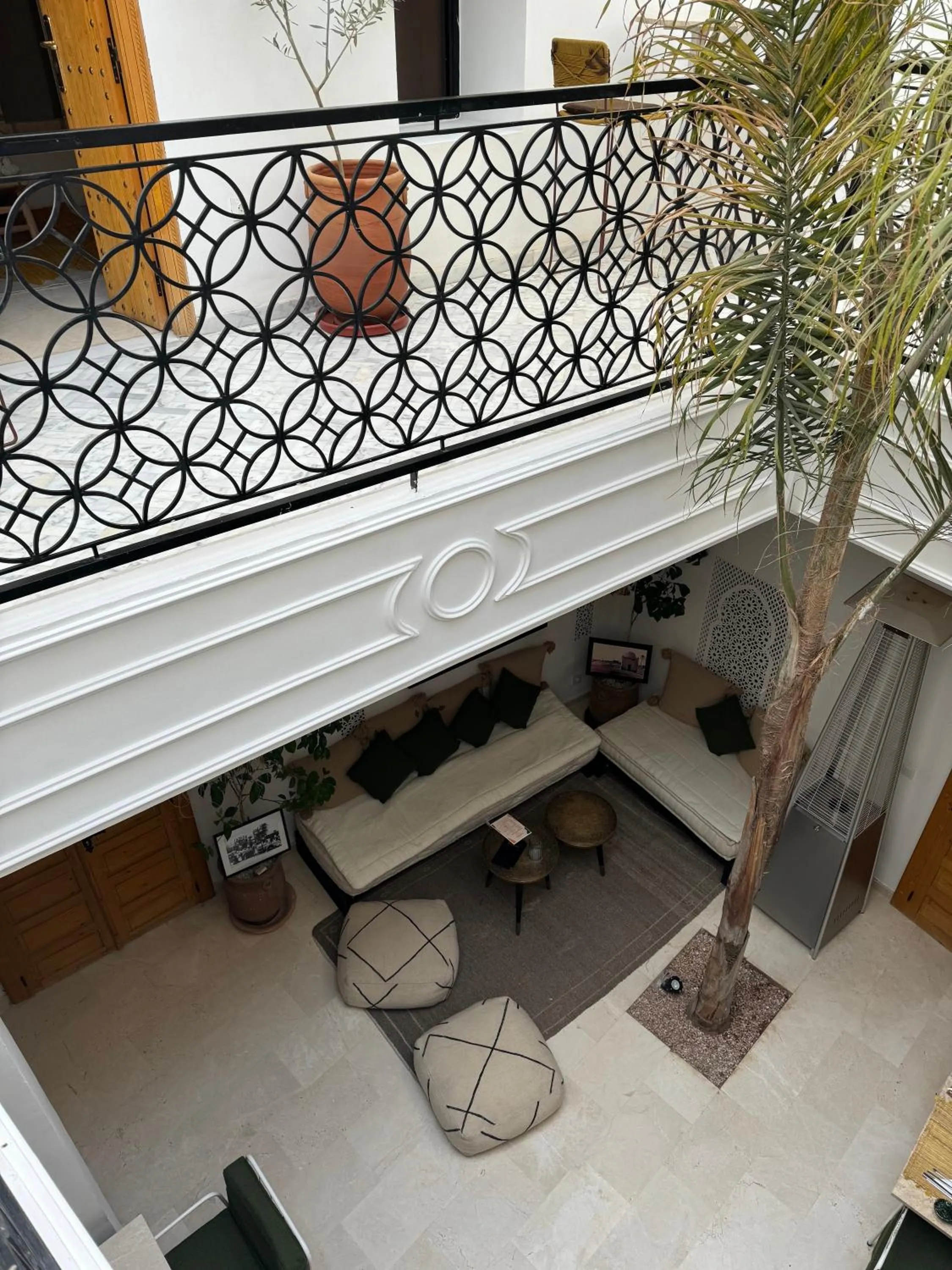 Patio in Riad Olika