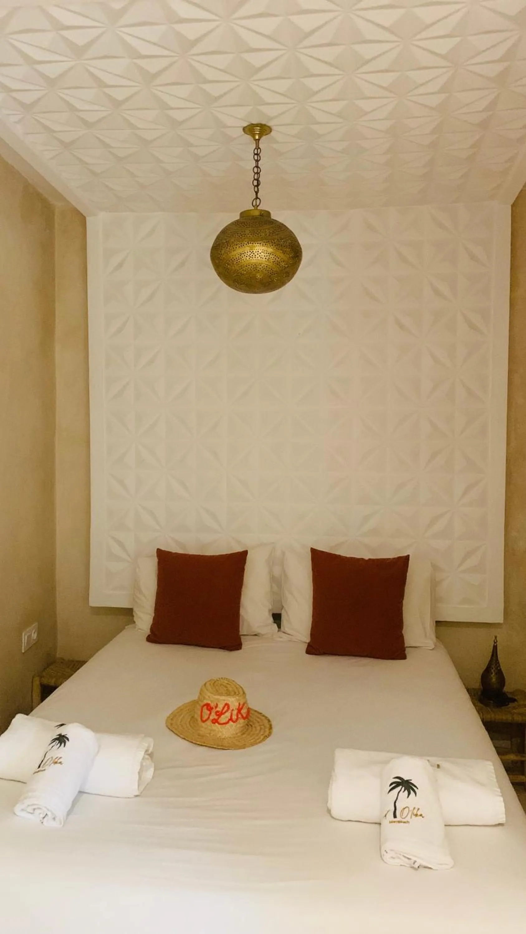 Bed in Riad Olika