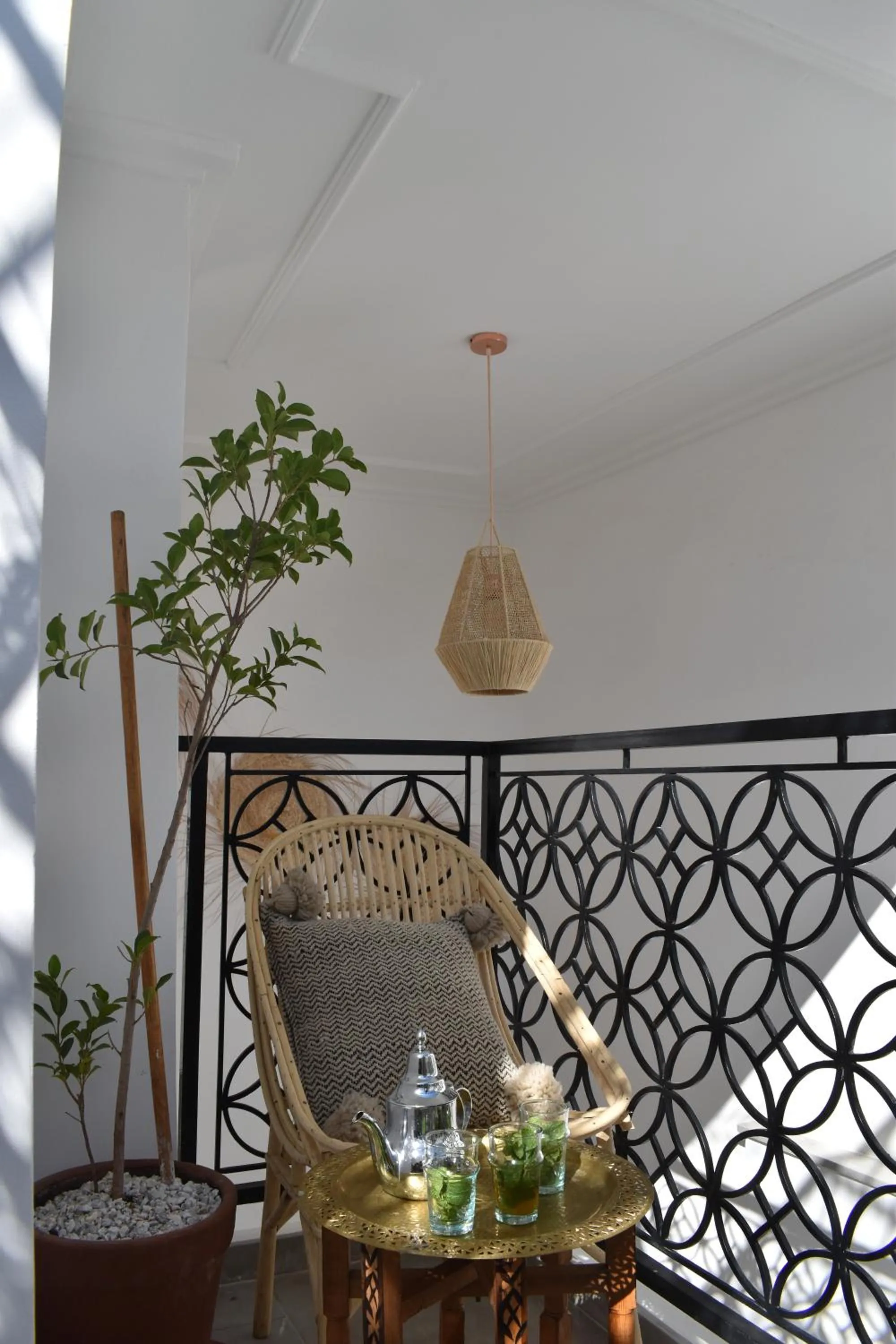 Patio in Riad Olika