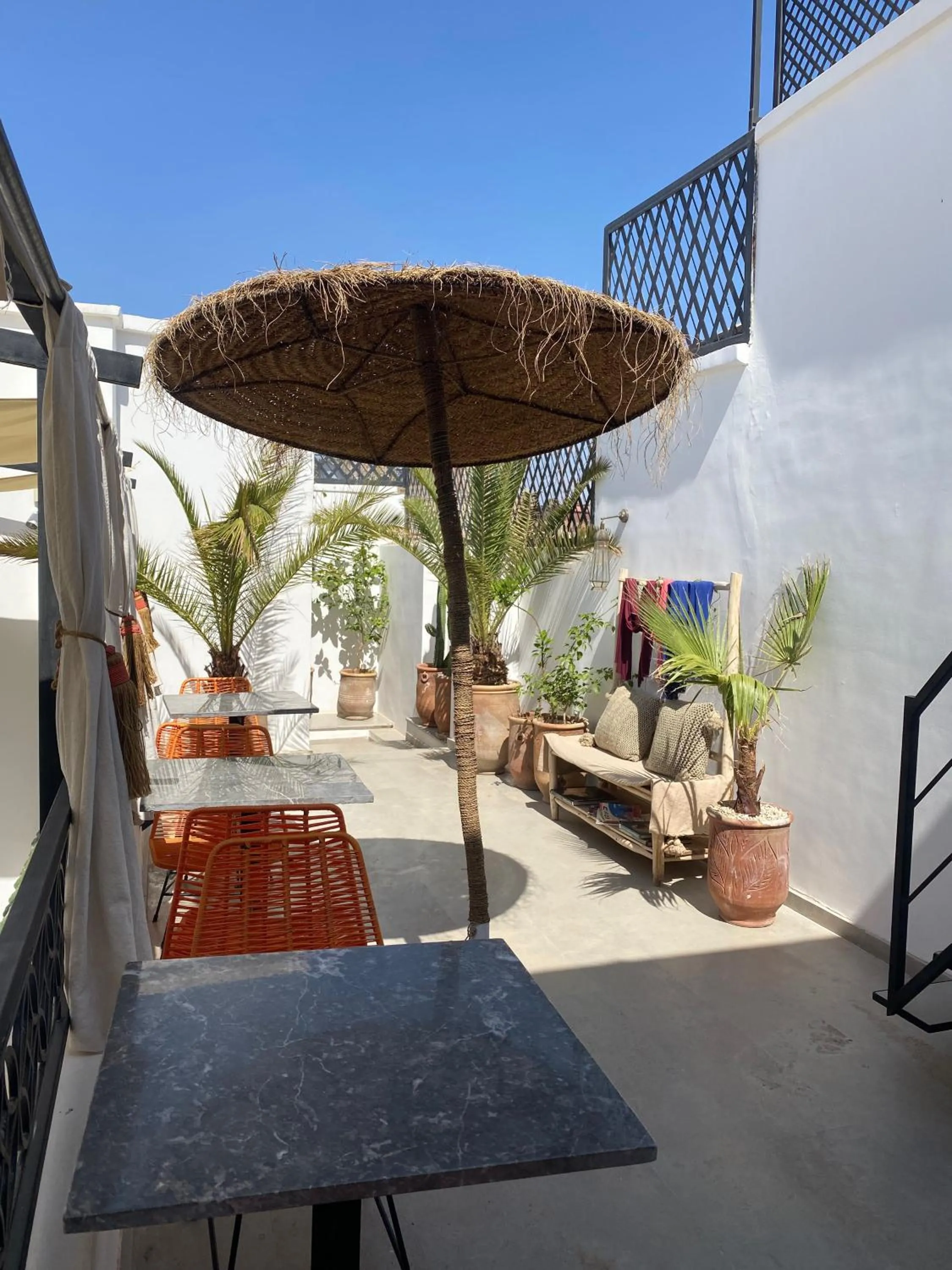 Balcony/Terrace in Riad Olika