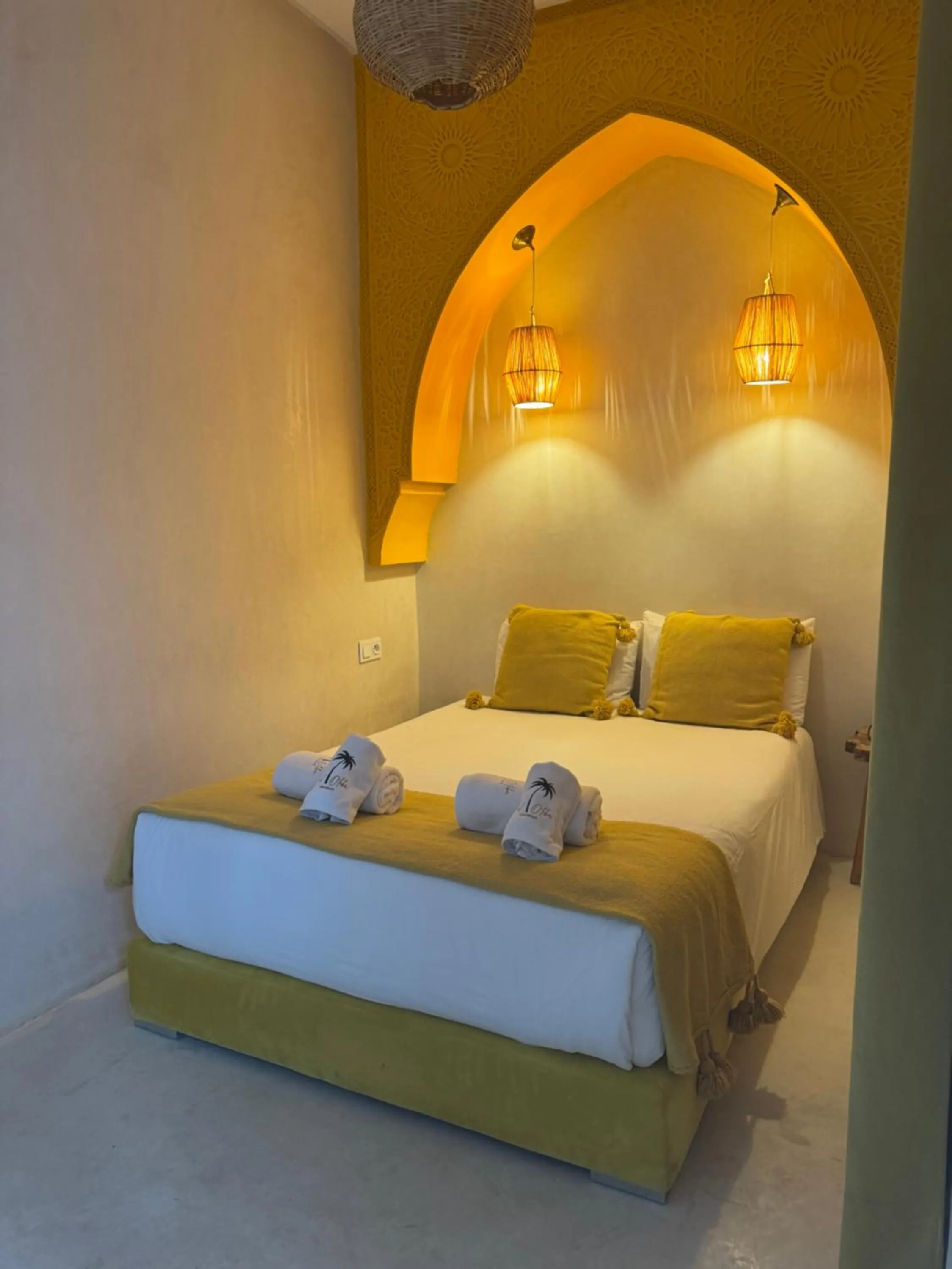 Bedroom, Bed in Riad Olika