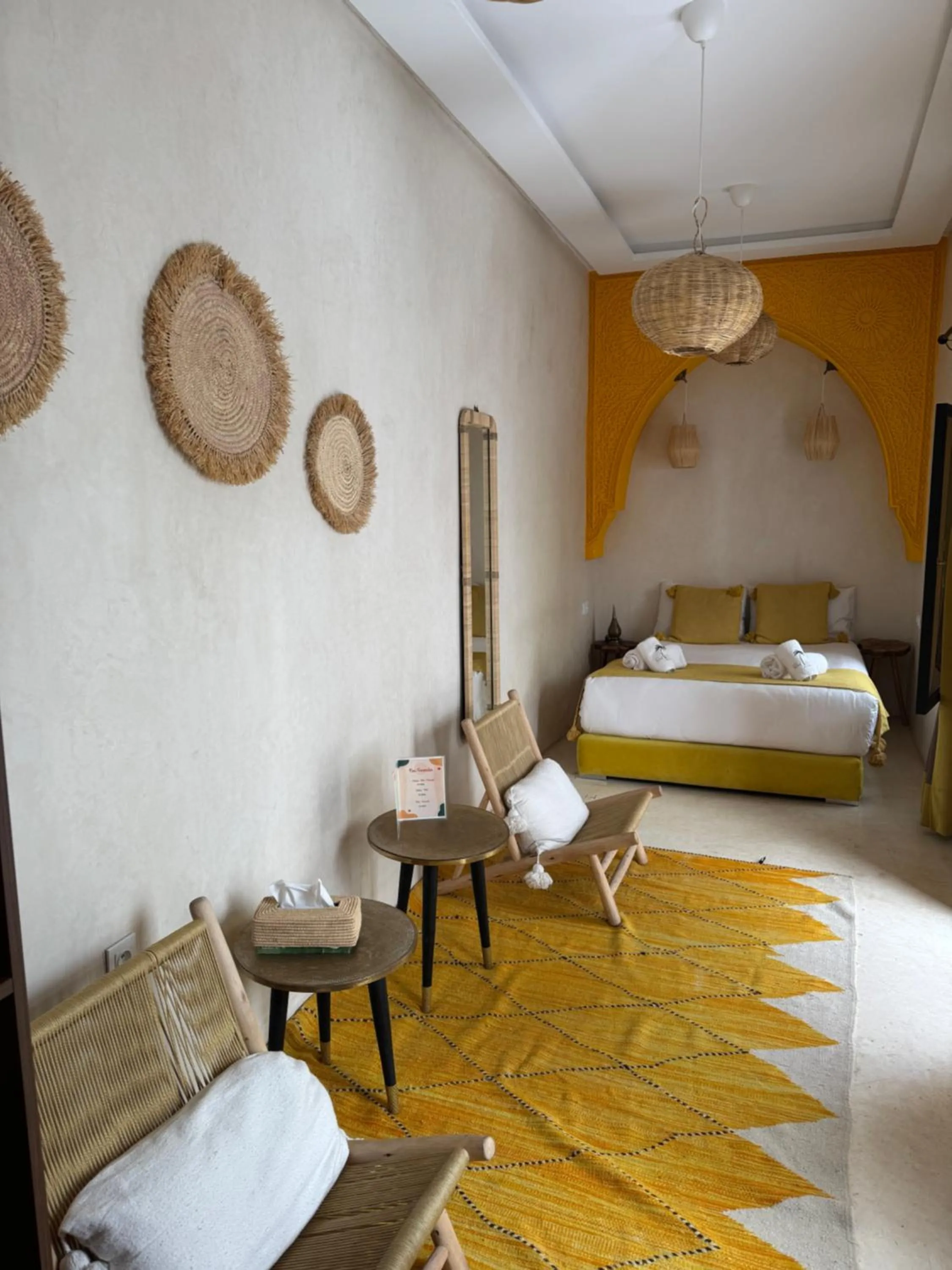 Photo of the whole room, Bed in Riad Olika