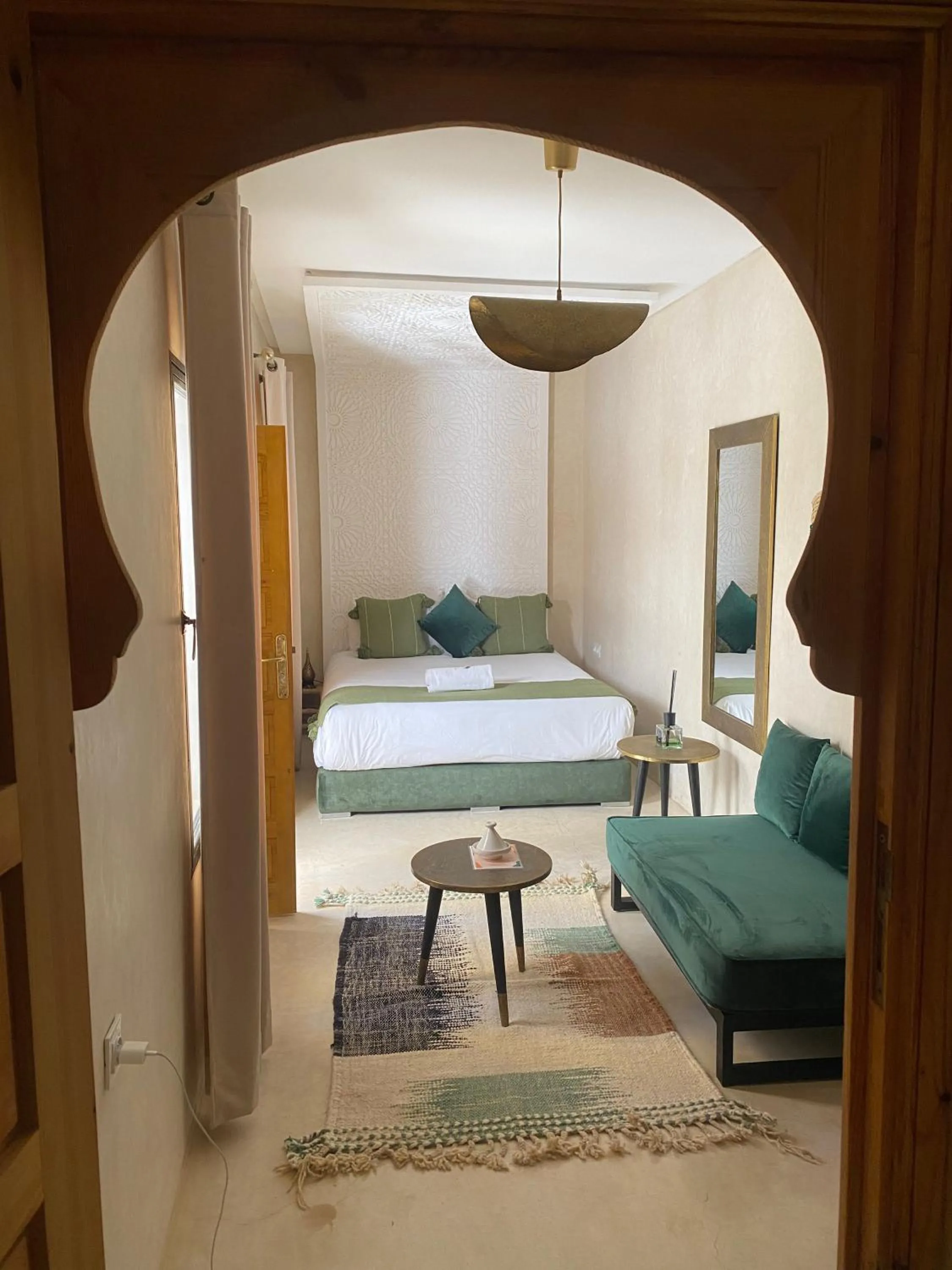 Bedroom, Bed in Riad Olika