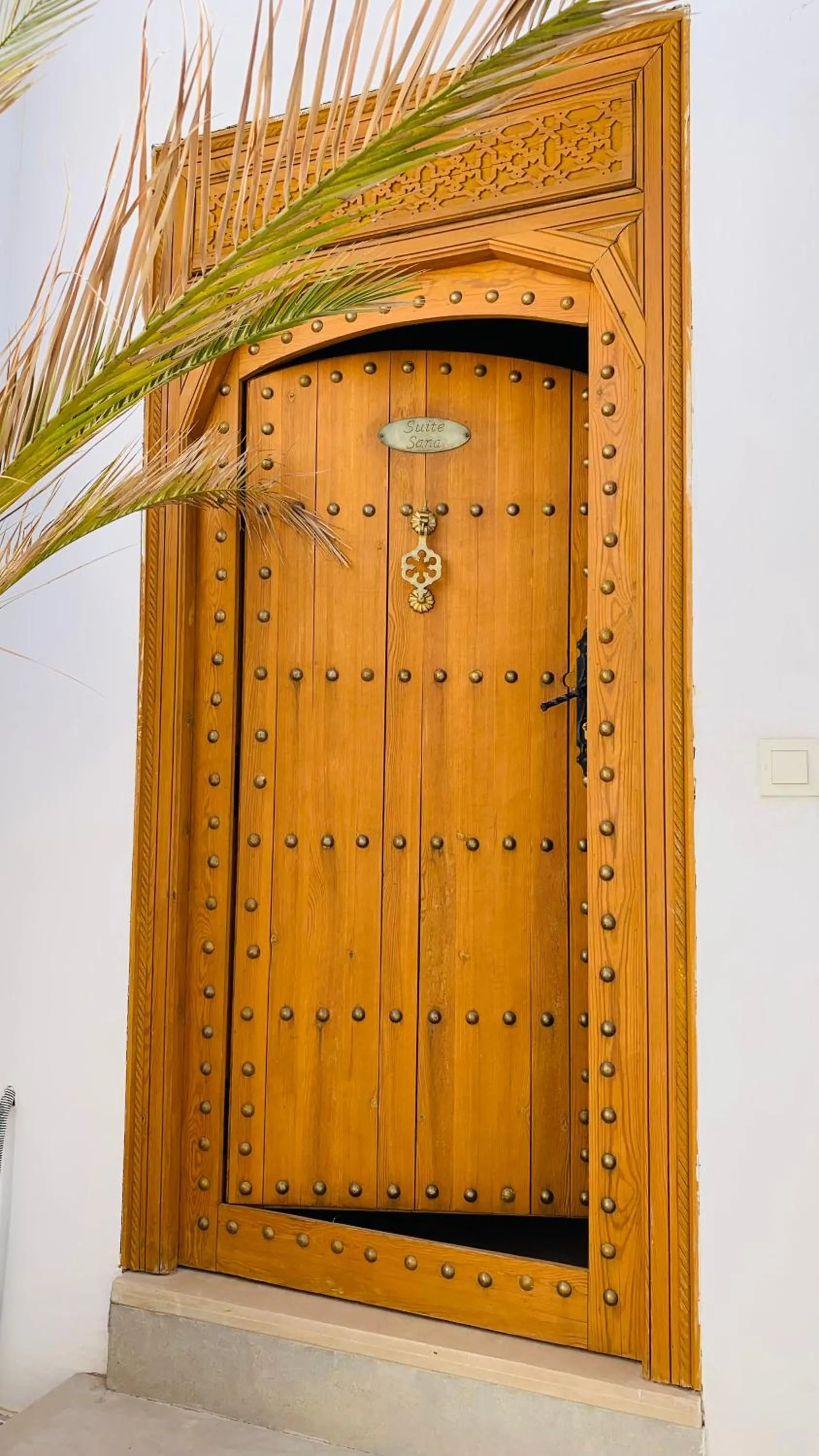 Facade/entrance in Riad Olika