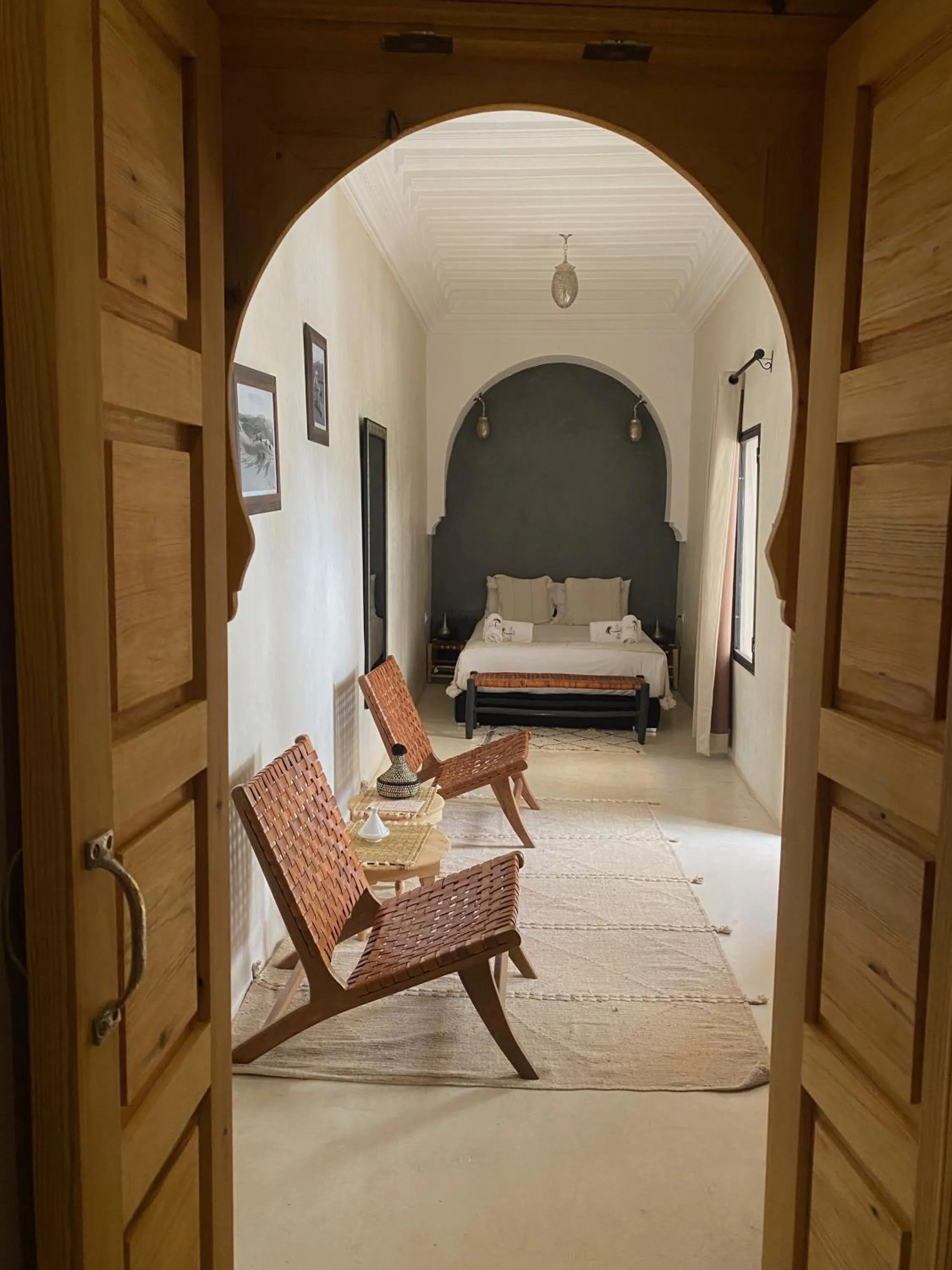Photo of the whole room, Bed in Riad Olika