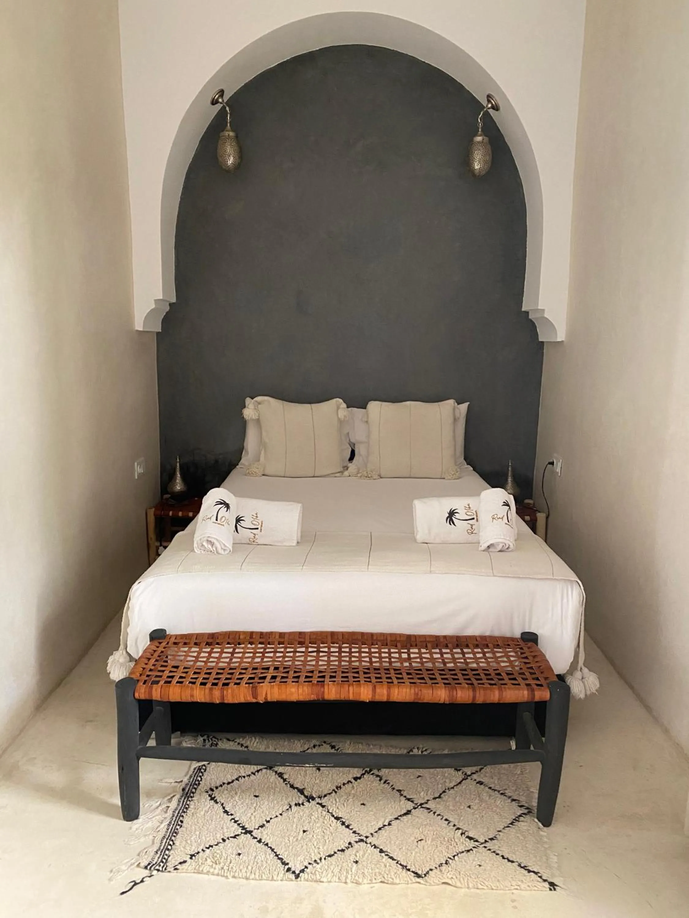 Bedroom, Bed in Riad Olika