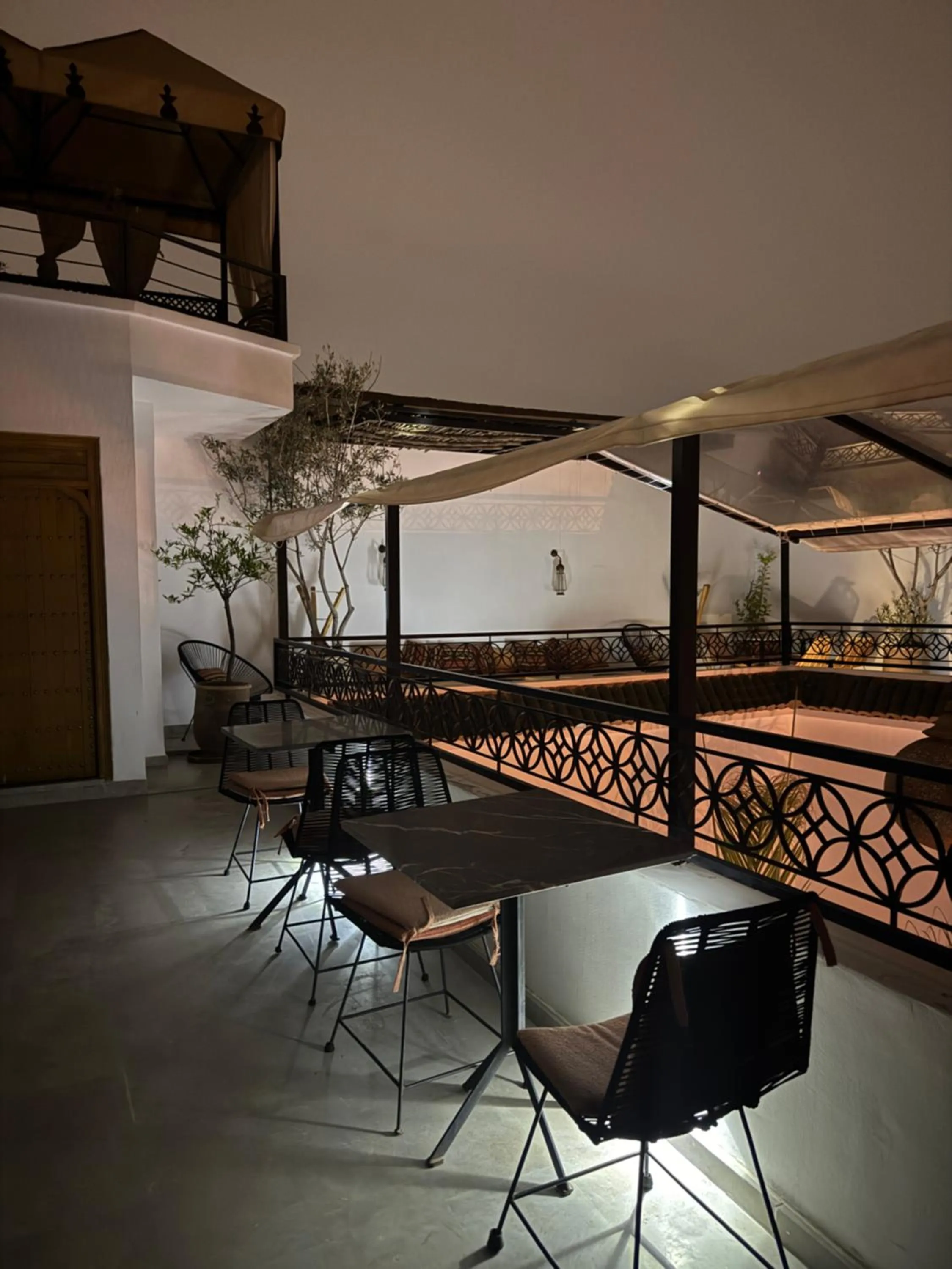 Patio in Riad Olika
