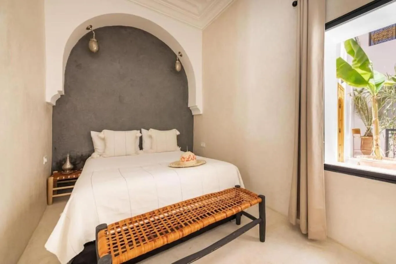 Bedroom, Bed in Riad Olika