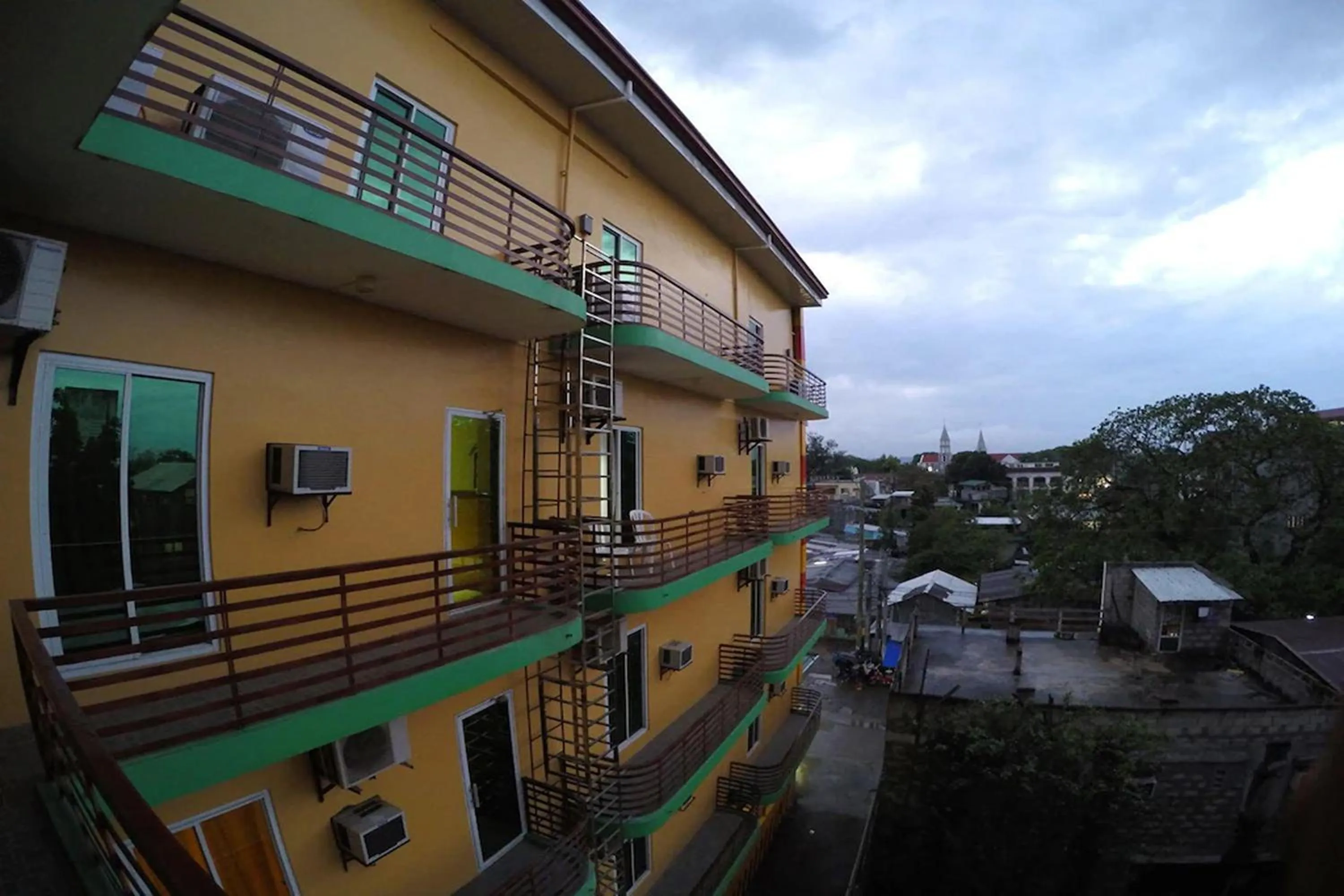 Balcony/Terrace in Taj Hotel Tuguegarao