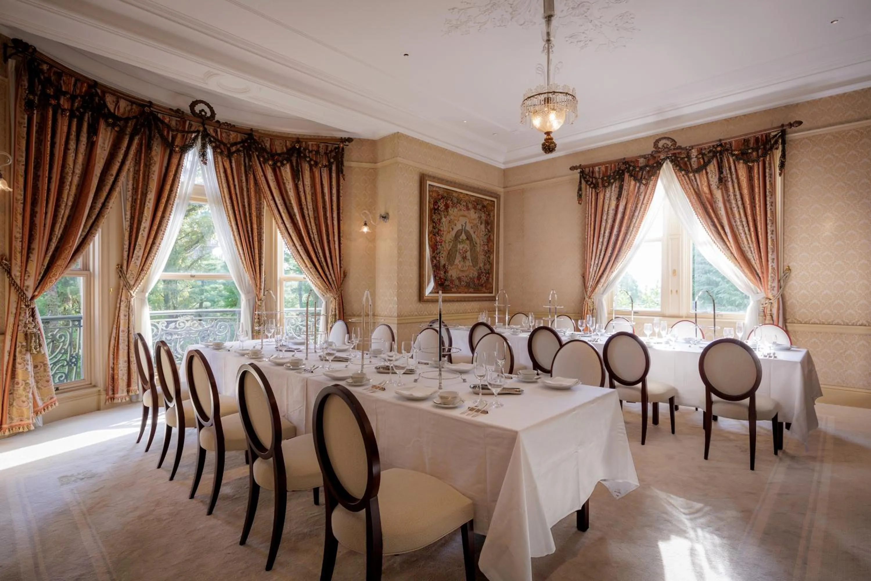 Restaurant/places to eat in Hotel Chourakukan Kyoto Gion 長楽館 京都