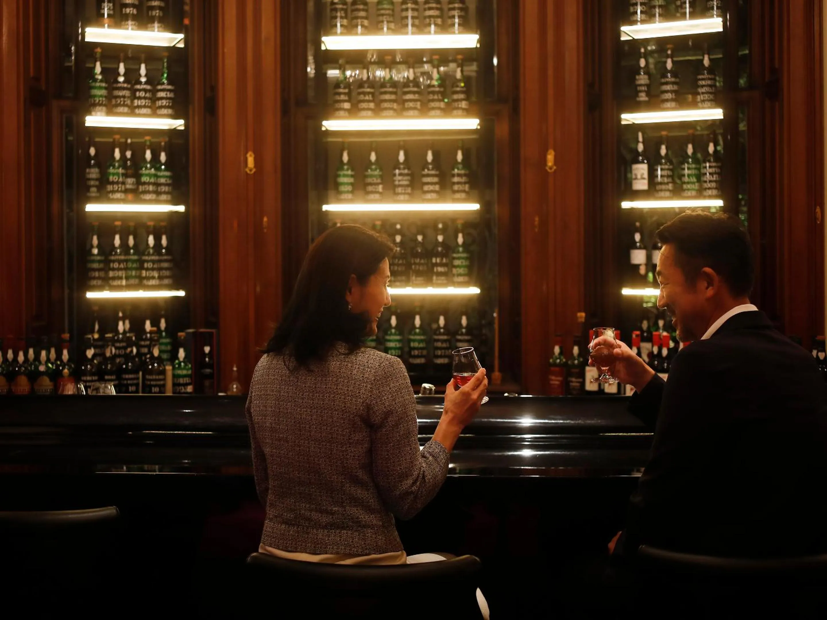 People in Hotel Chourakukan Kyoto Gion 長楽館 京都