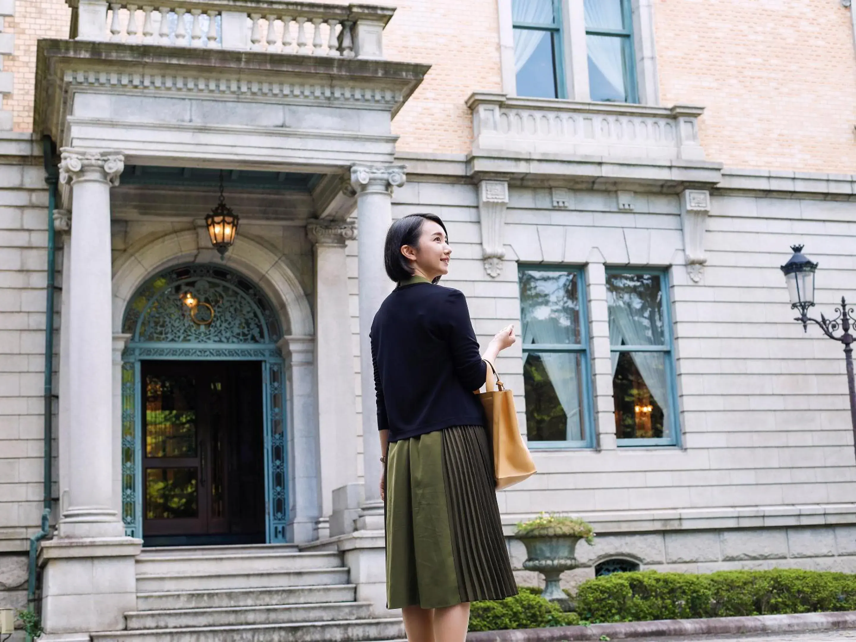 Property building in Hotel Chourakukan Kyoto Gion 長楽館 京都 Property building in Hotel Chourakukan Kyoto Gion 長楽館 京都