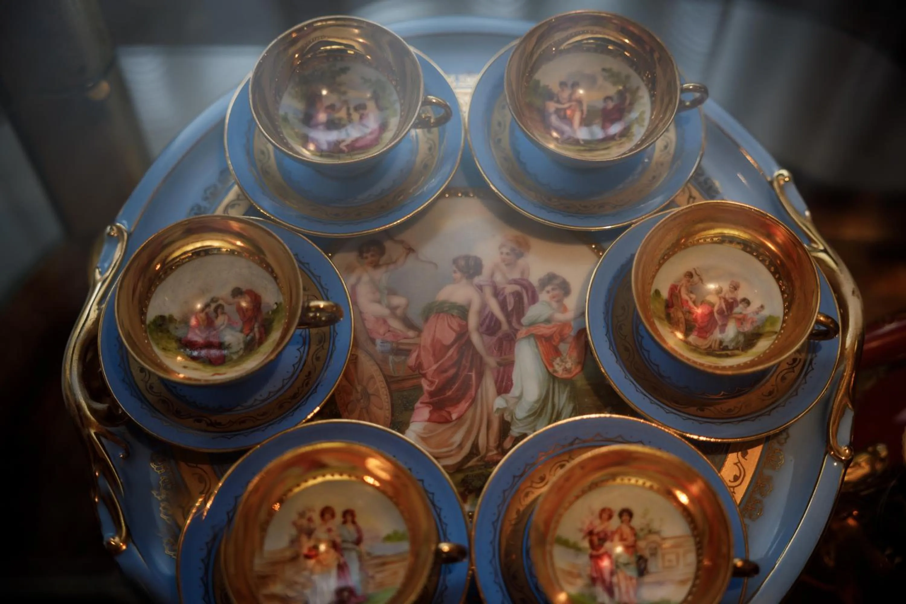 Decorative detail in Hotel Chourakukan Kyoto Gion 長楽館 京都