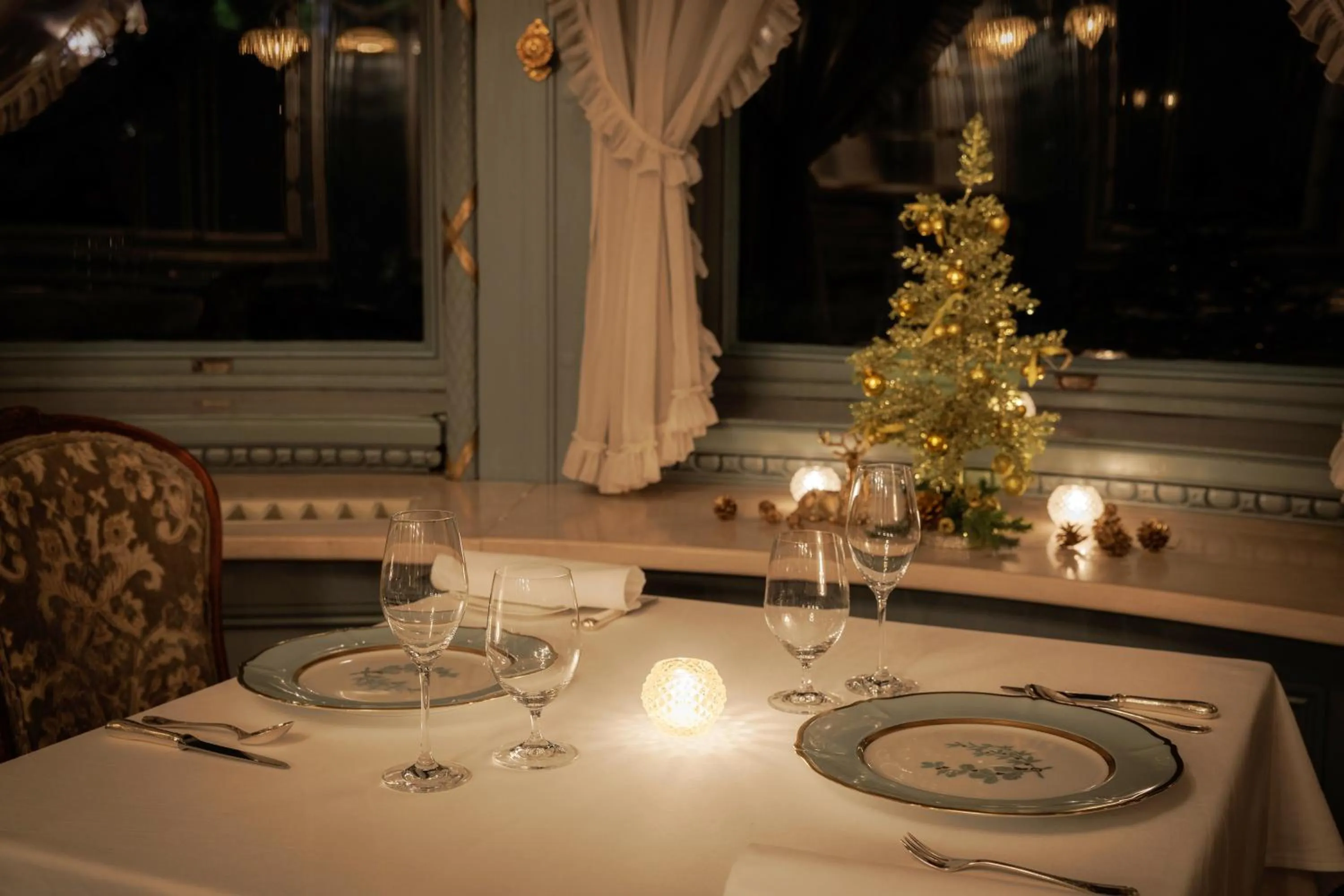 Restaurant/places to eat in Hotel Chourakukan Kyoto Gion 長楽館 京都