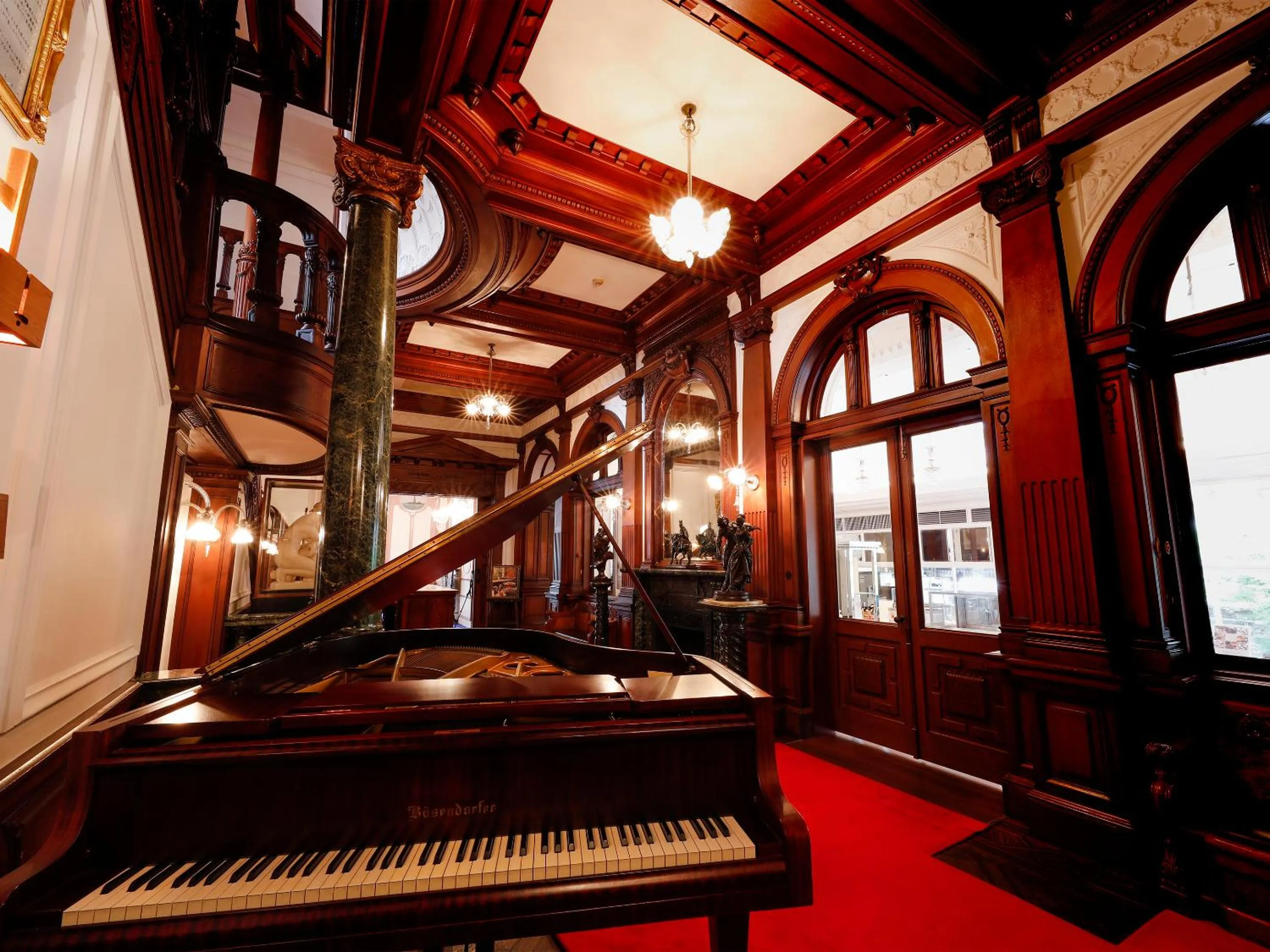 Area and facilities in Hotel Chourakukan Kyoto Gion 長楽館 京都