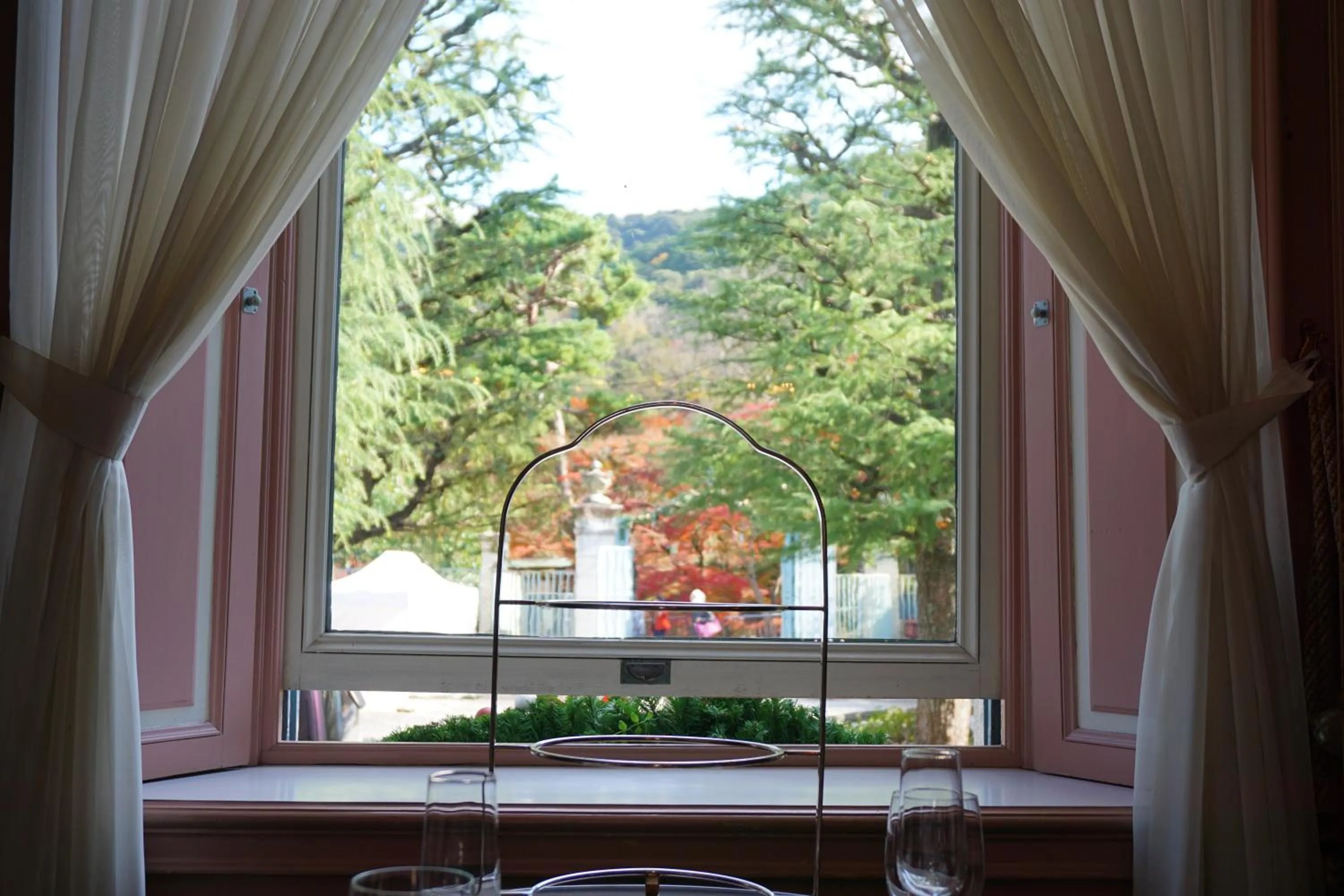 Restaurant/places to eat in Hotel Chourakukan Kyoto Gion 長楽館 京都