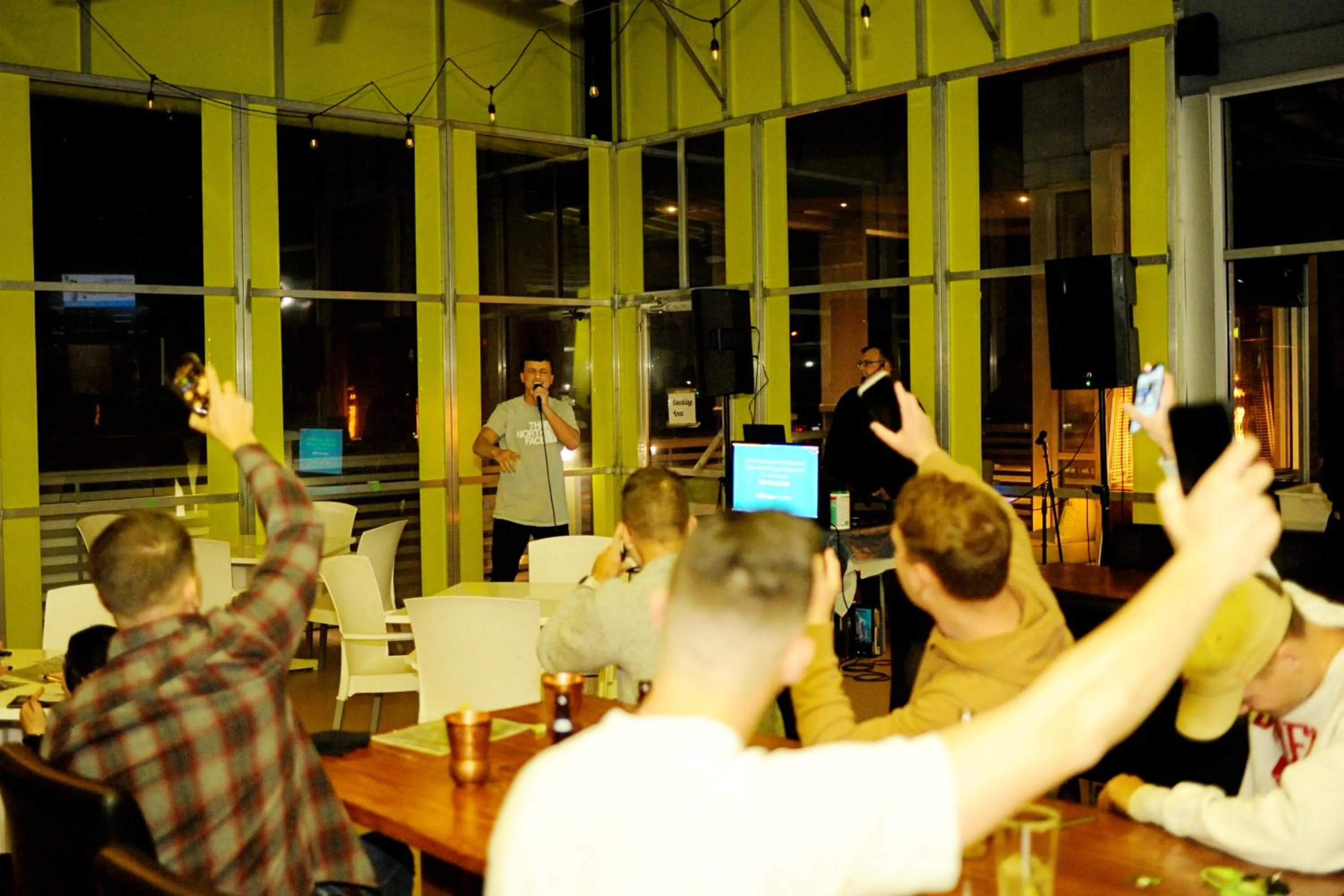 Karaoke in Z Loft Extended Stay Hotel