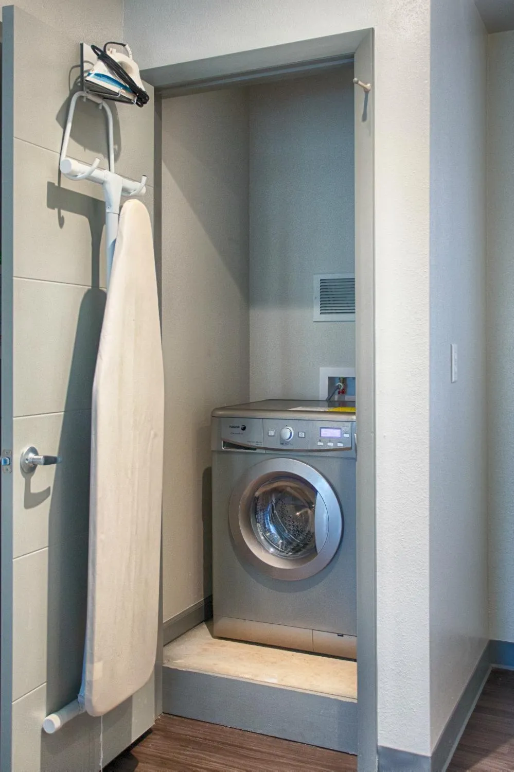 washing machine in Z Loft Extended Stay Hotel