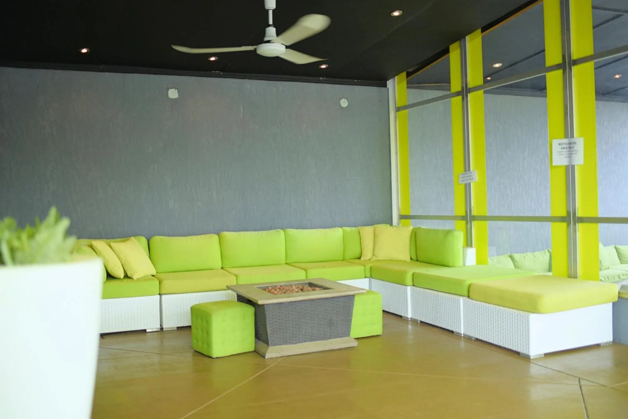 Patio in Z Loft Extended Stay Hotel