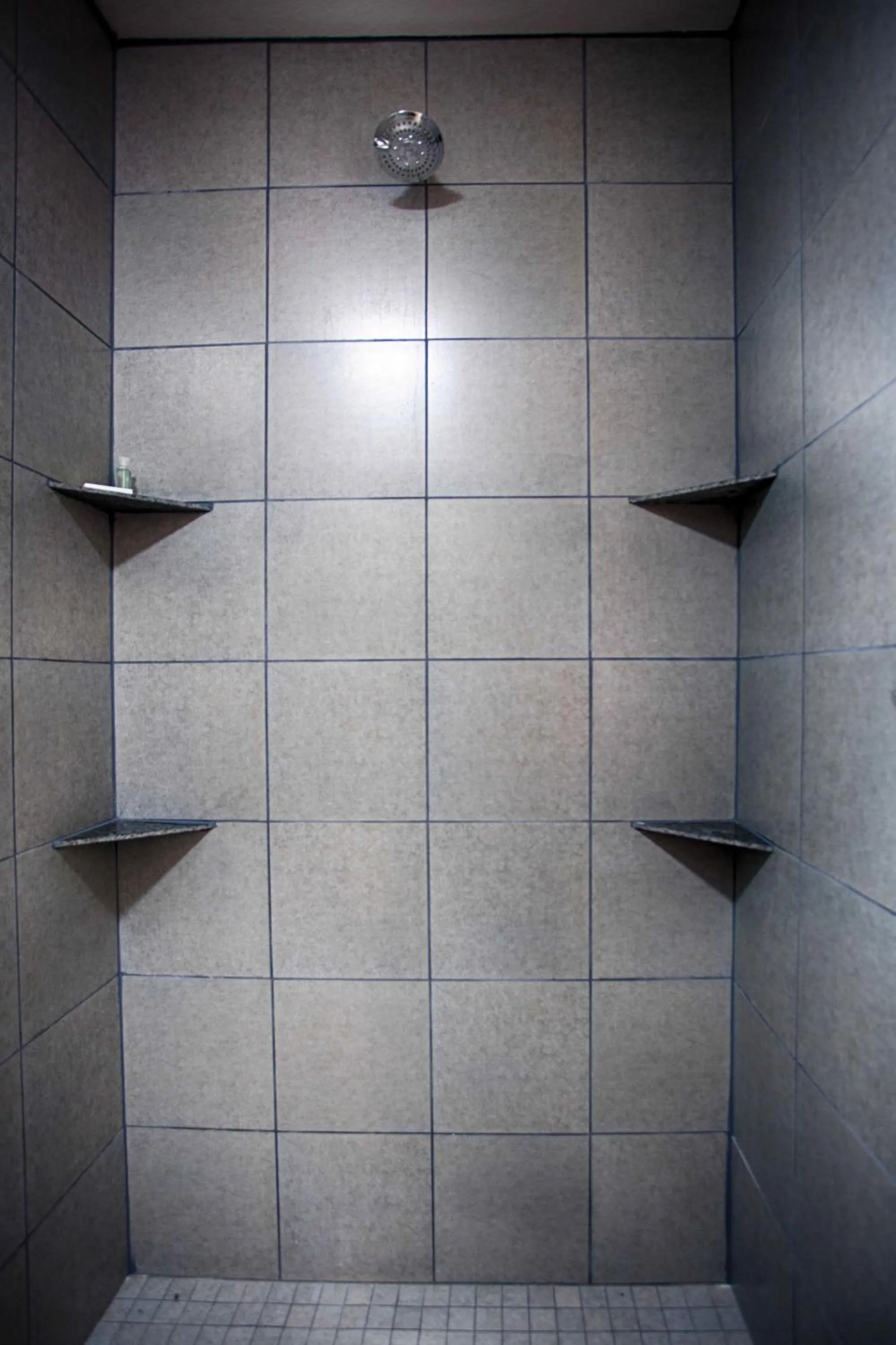 Shower in Z Loft Extended Stay Hotel