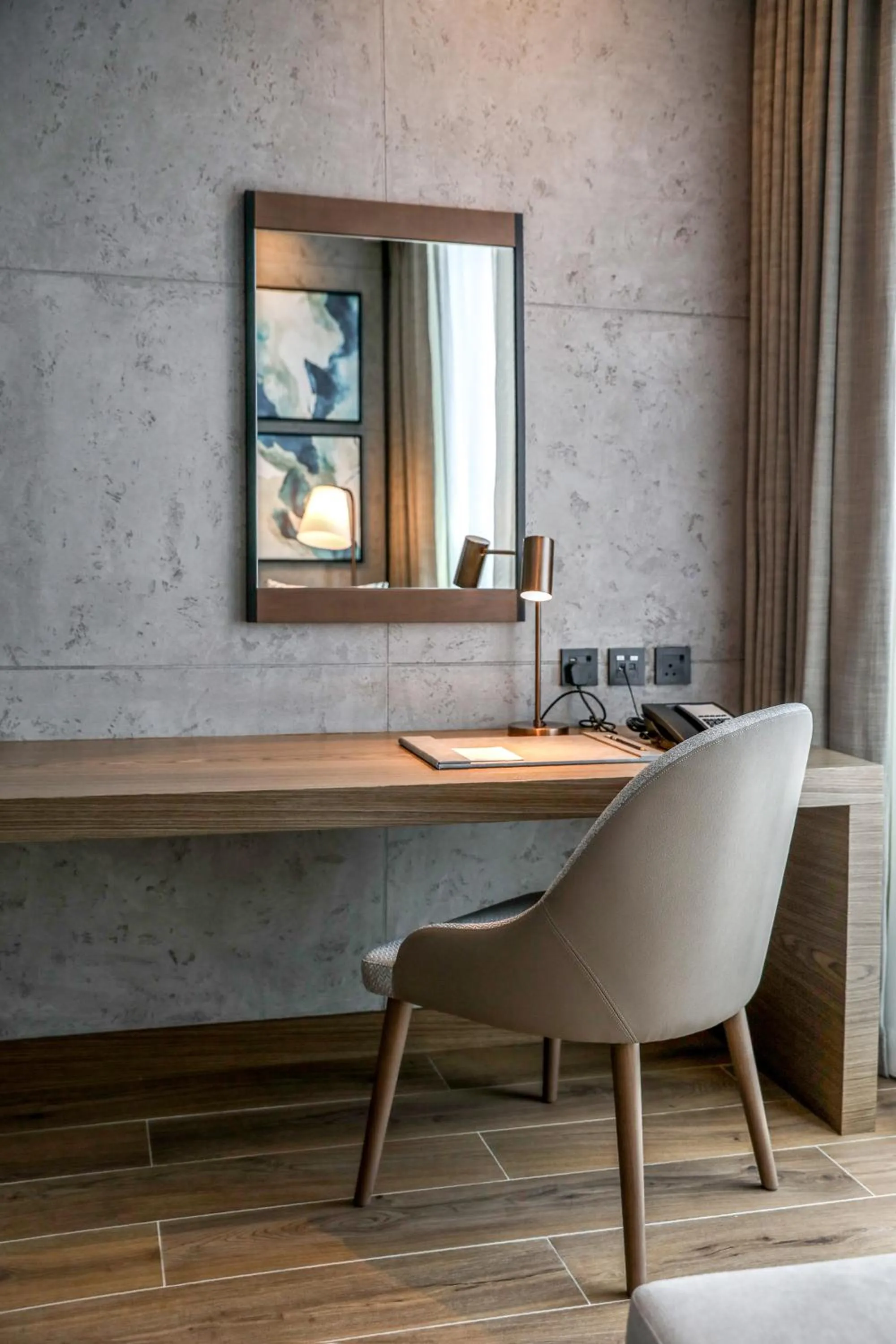 Decorative detail in Mercure Dubai Gold District